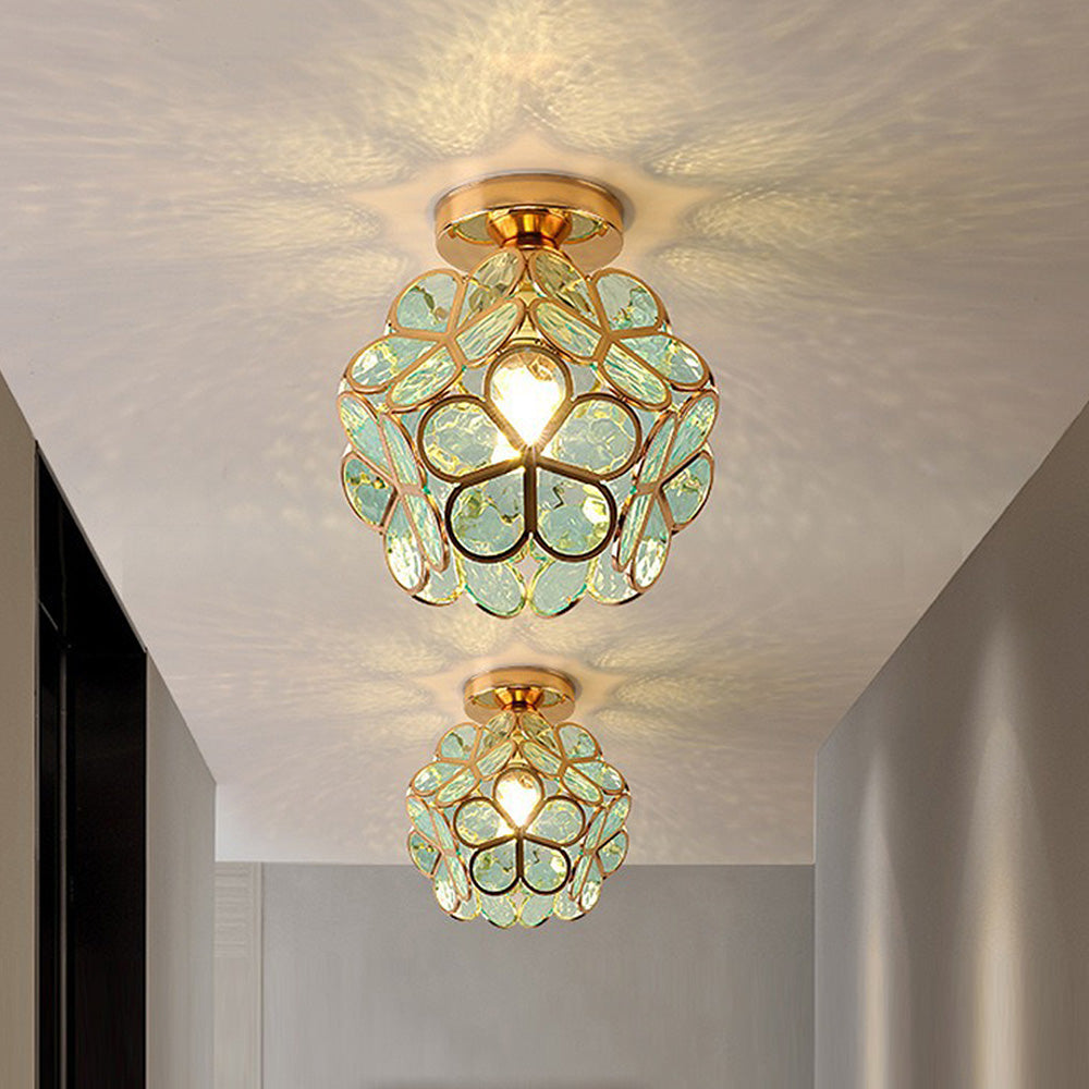 Hexagonale Prism Blüten Deckenlampe