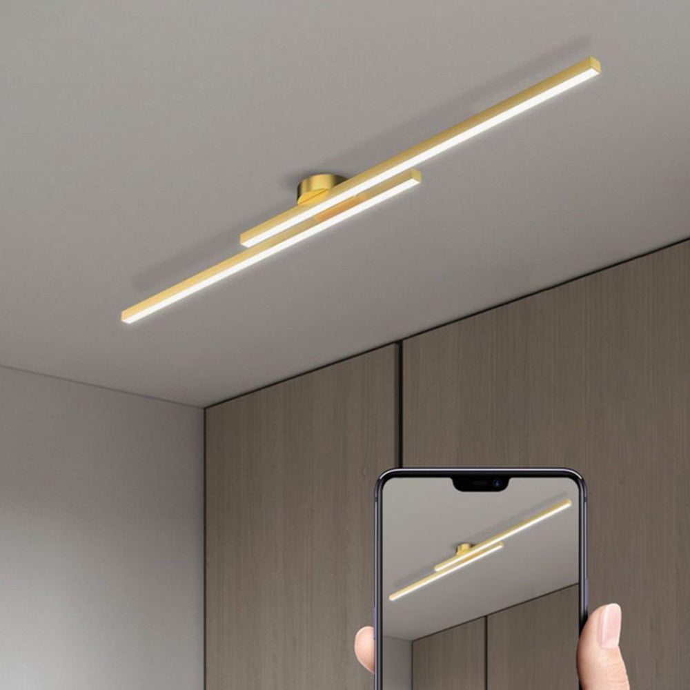 Lange LED-Deckenleuchte