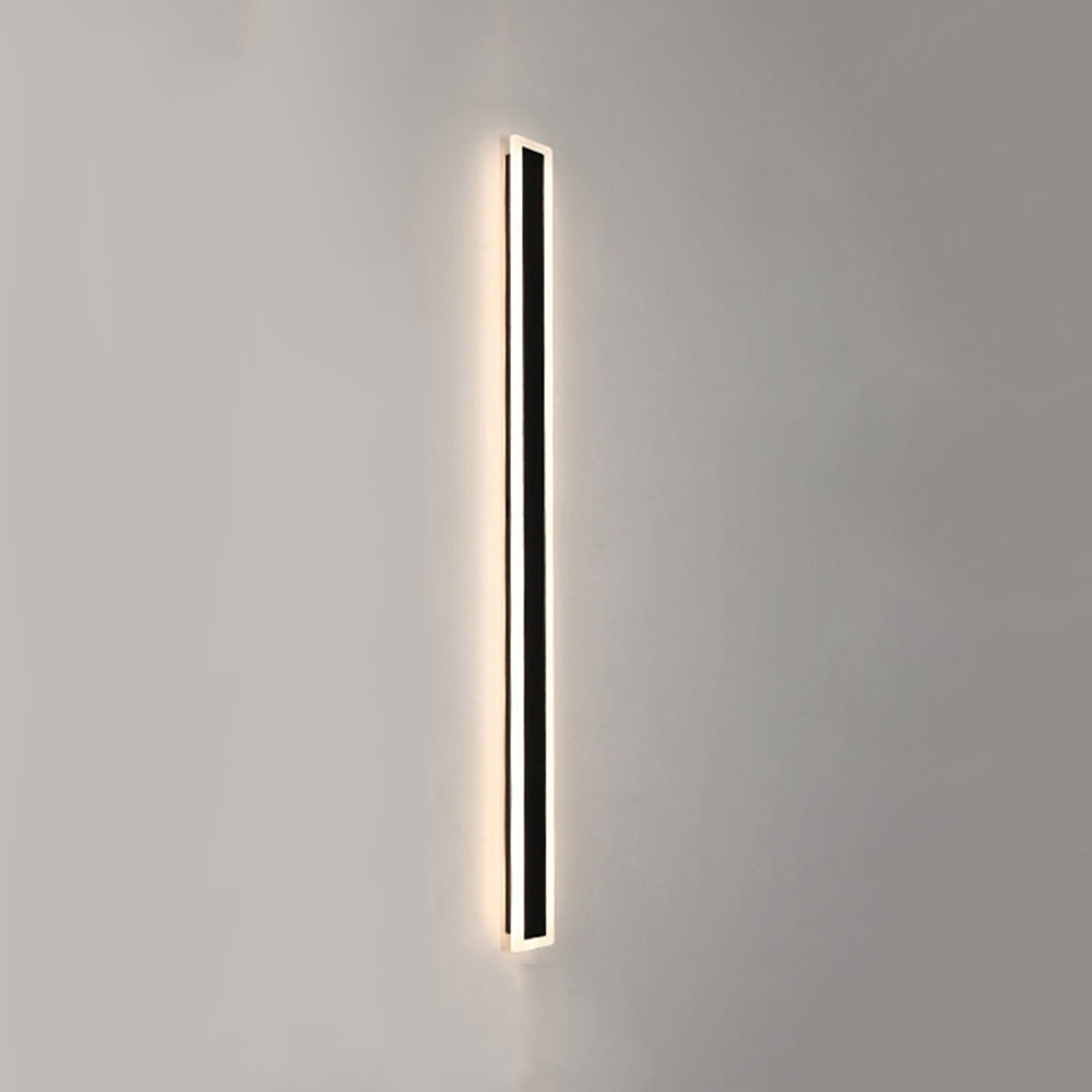 Lineare LED-Wandleuchte mit rechteckigem Rahmen