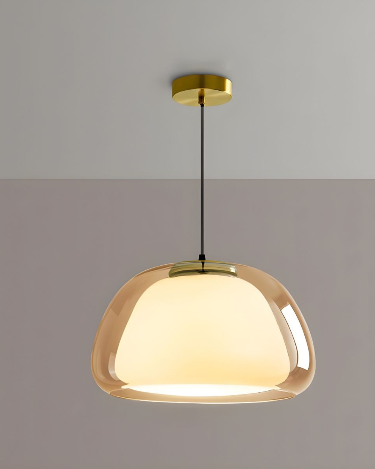 Translucente Kapsel-Dome-Hängelampe