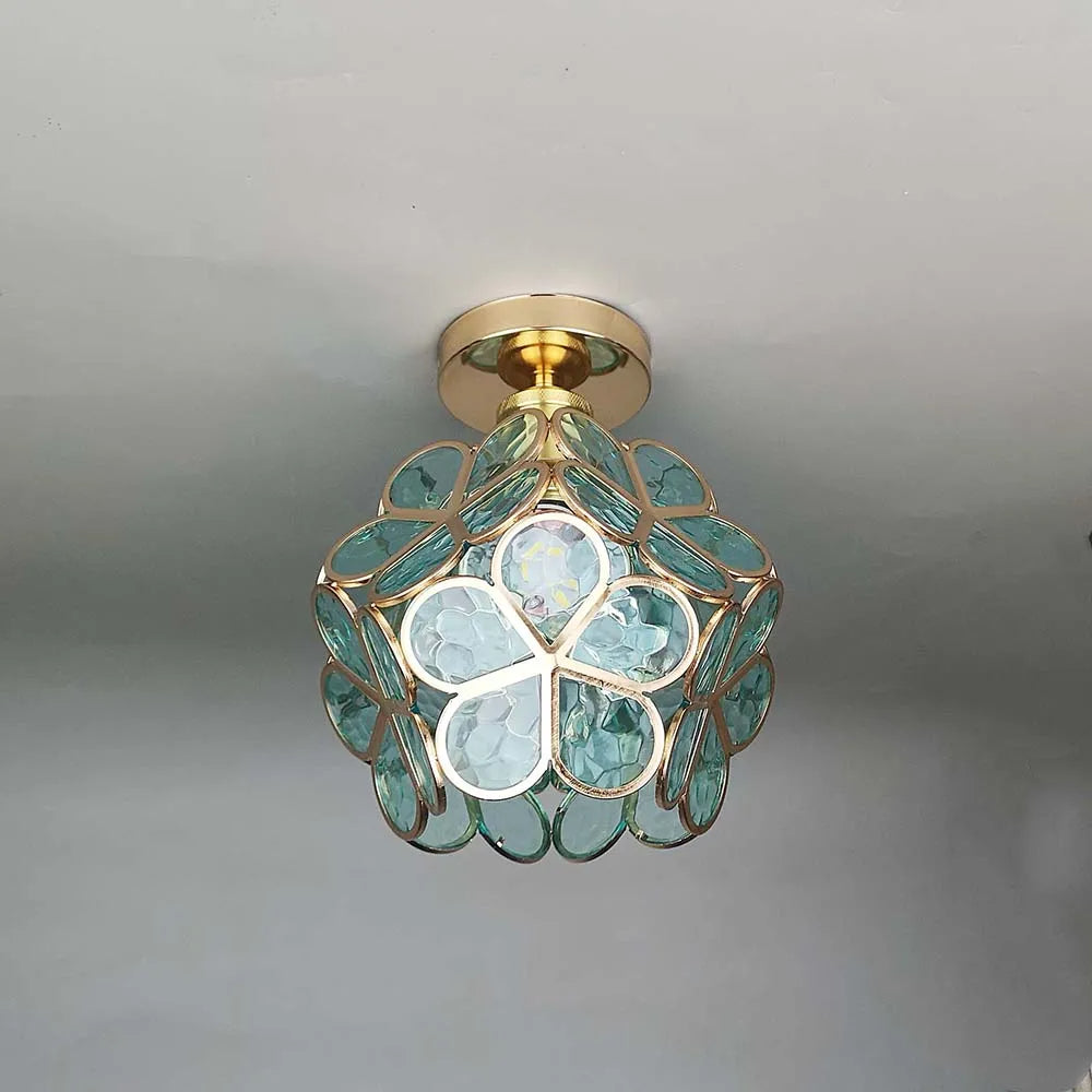 Hexagonale Prism Blüten Deckenlampe
