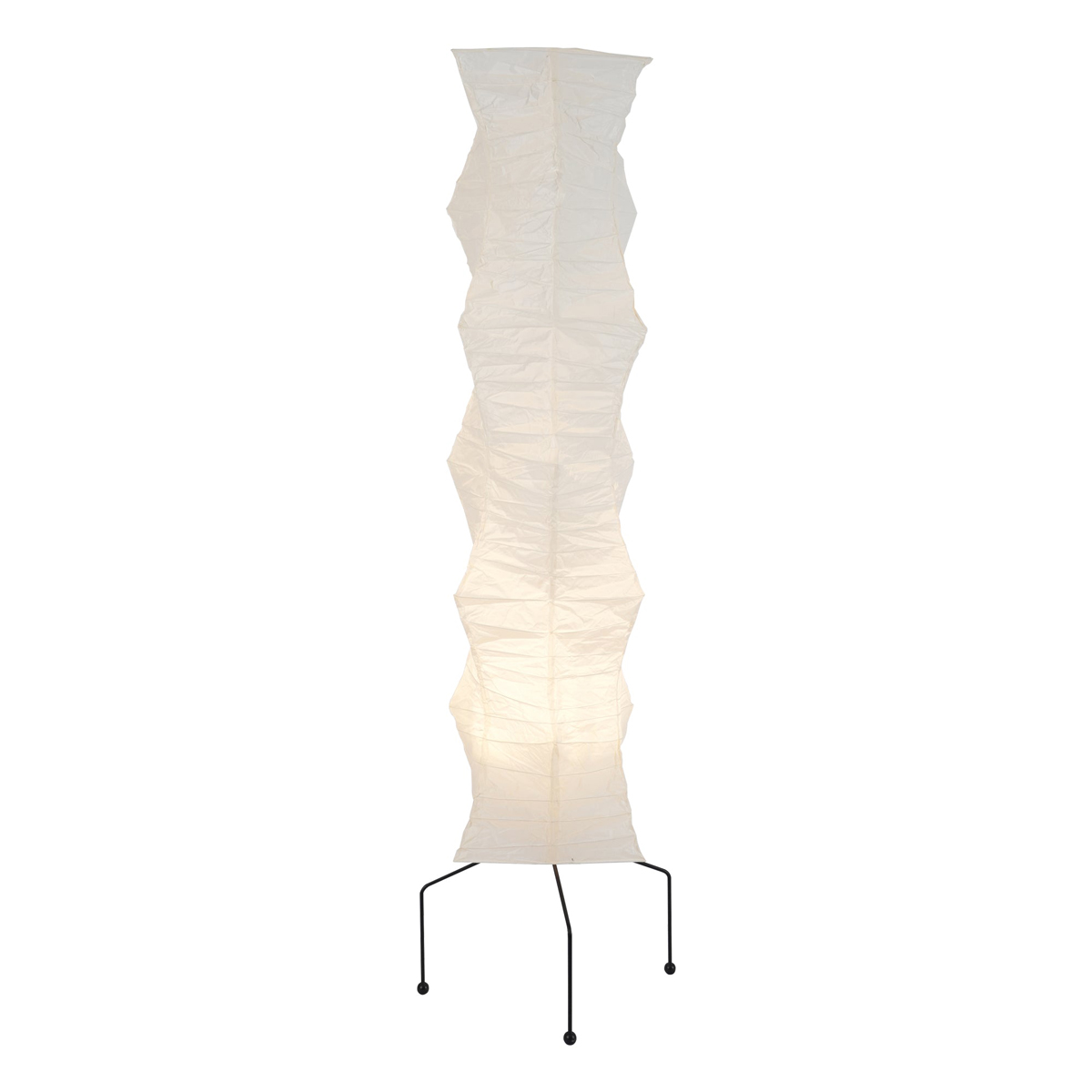 Reispapier Stehlampe | Wohnzimmer
