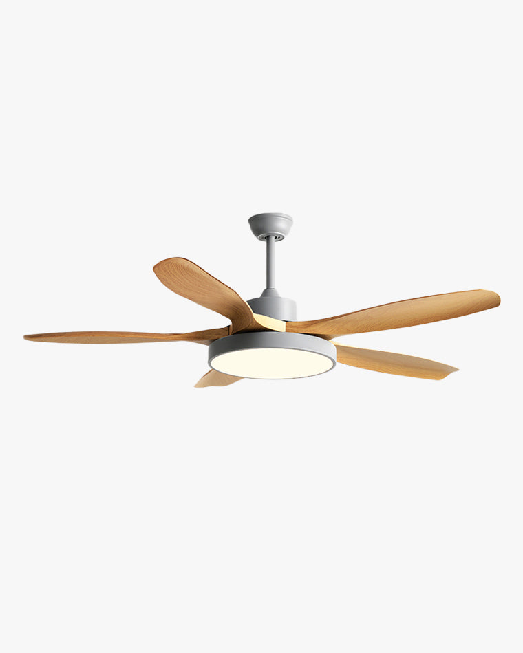 LED-Deckenleuchte mit umschaltbarem Ventilator