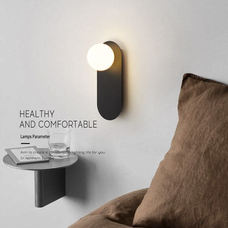 Glasring Basis Licht Wand | Minimalistisch