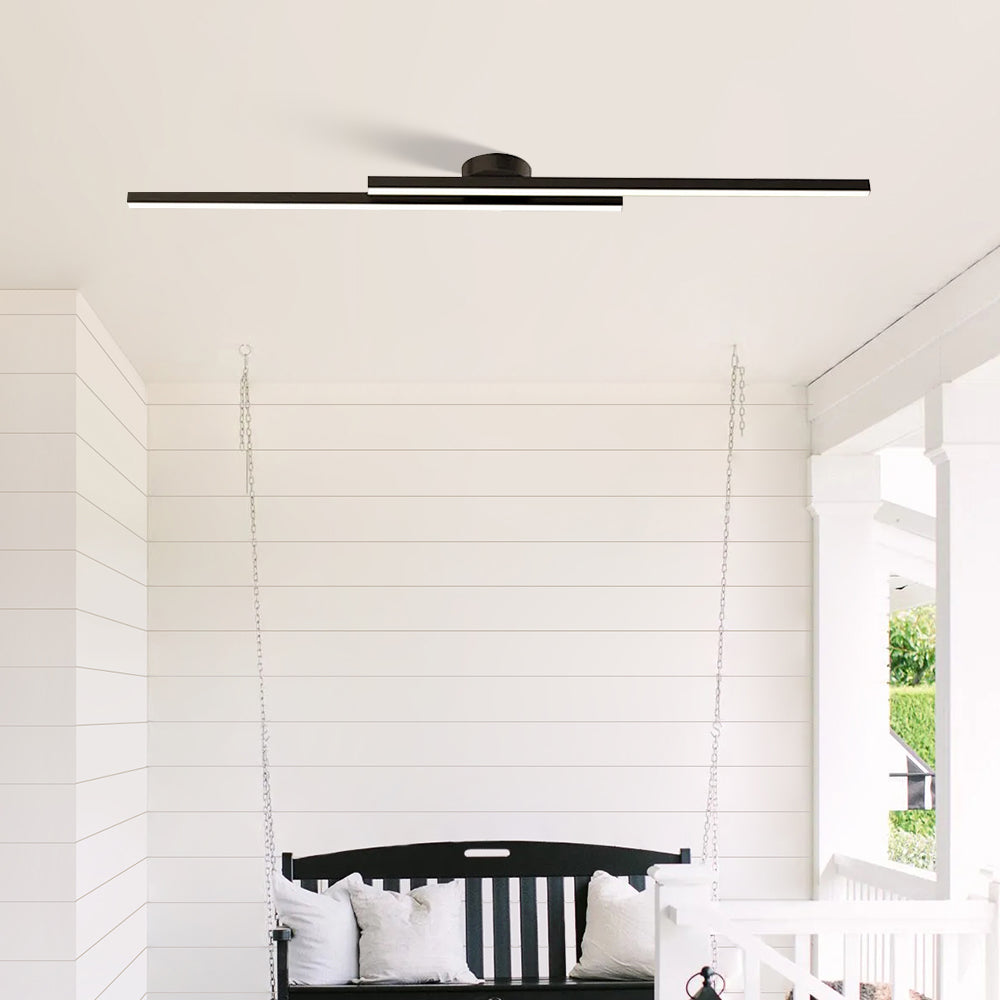 Lange LED-Deckenleuchte
