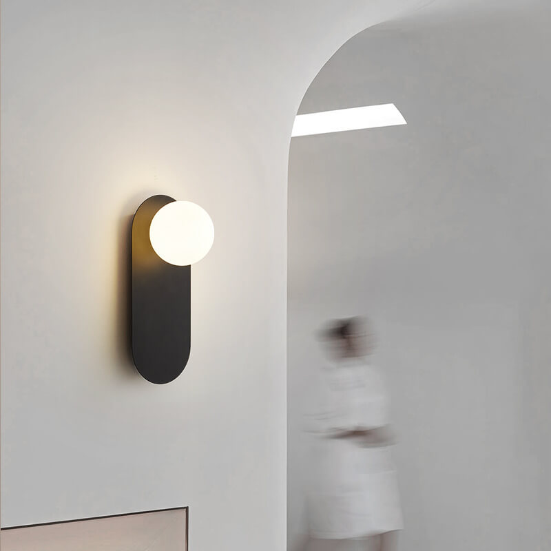 Glasring Basis Licht Wand | Minimalistisch