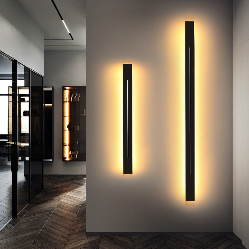 Vertikale lineare Wandlampe