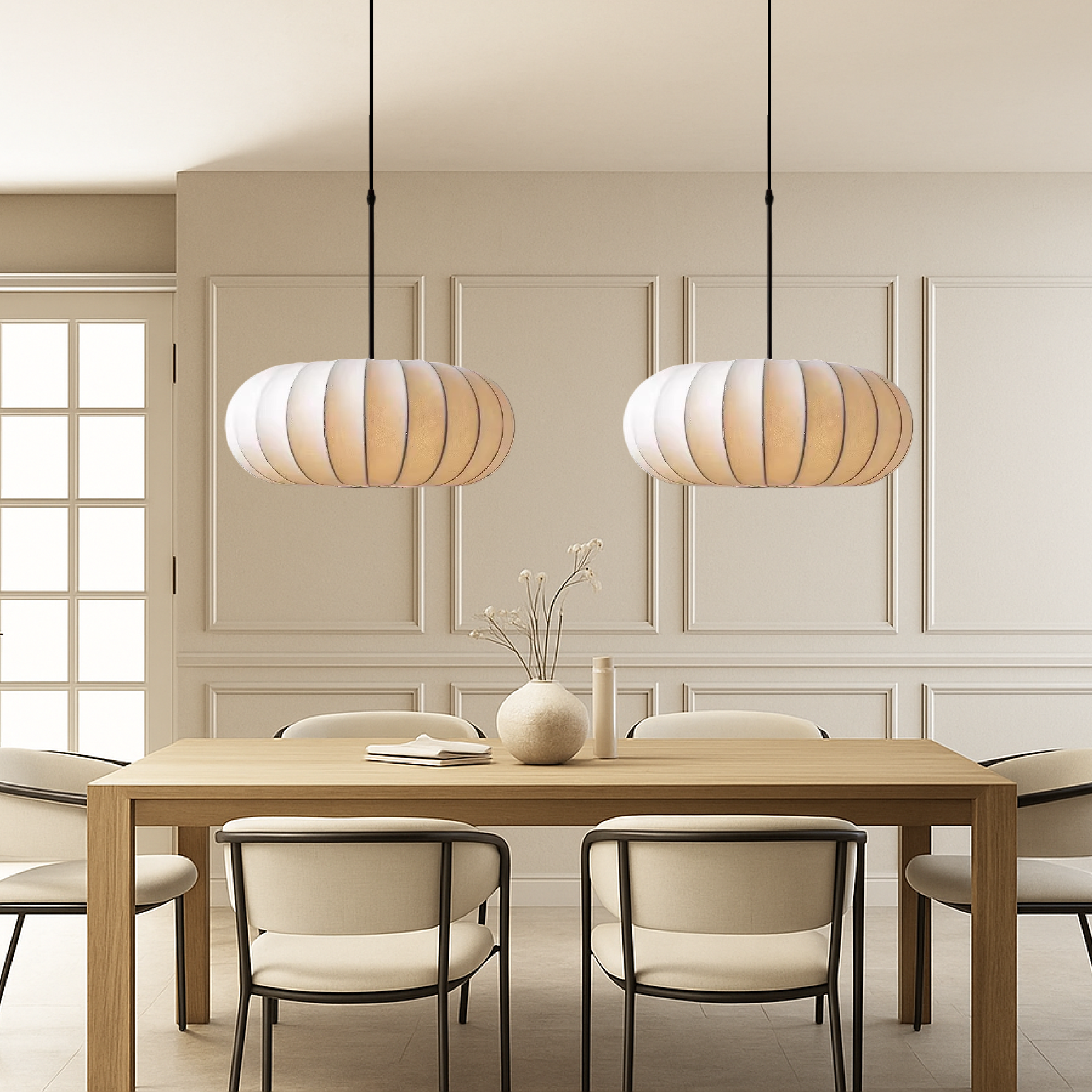 Kürbisförmige Pendelleuchte | LED