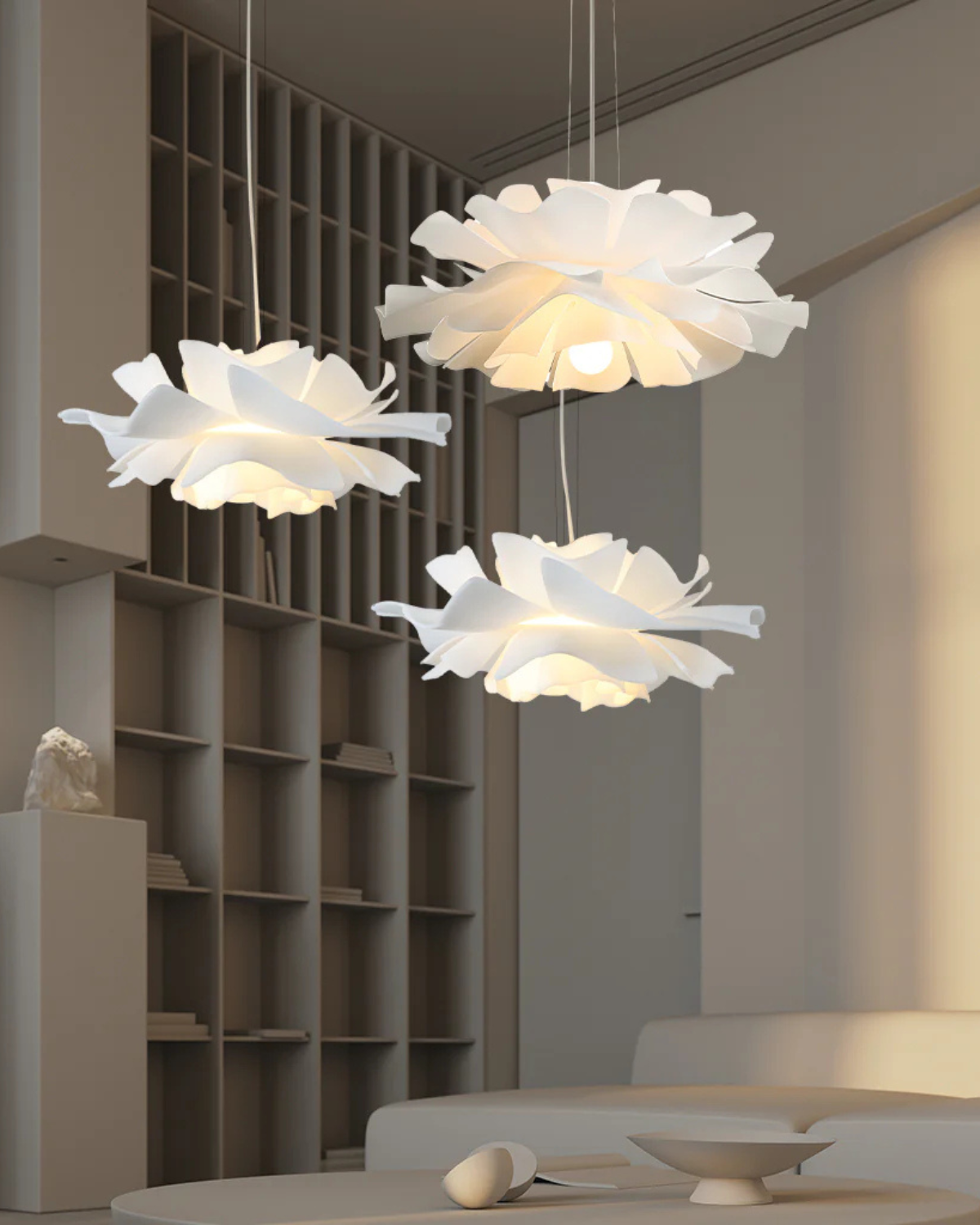 Blühende Blüten Deckenlampe