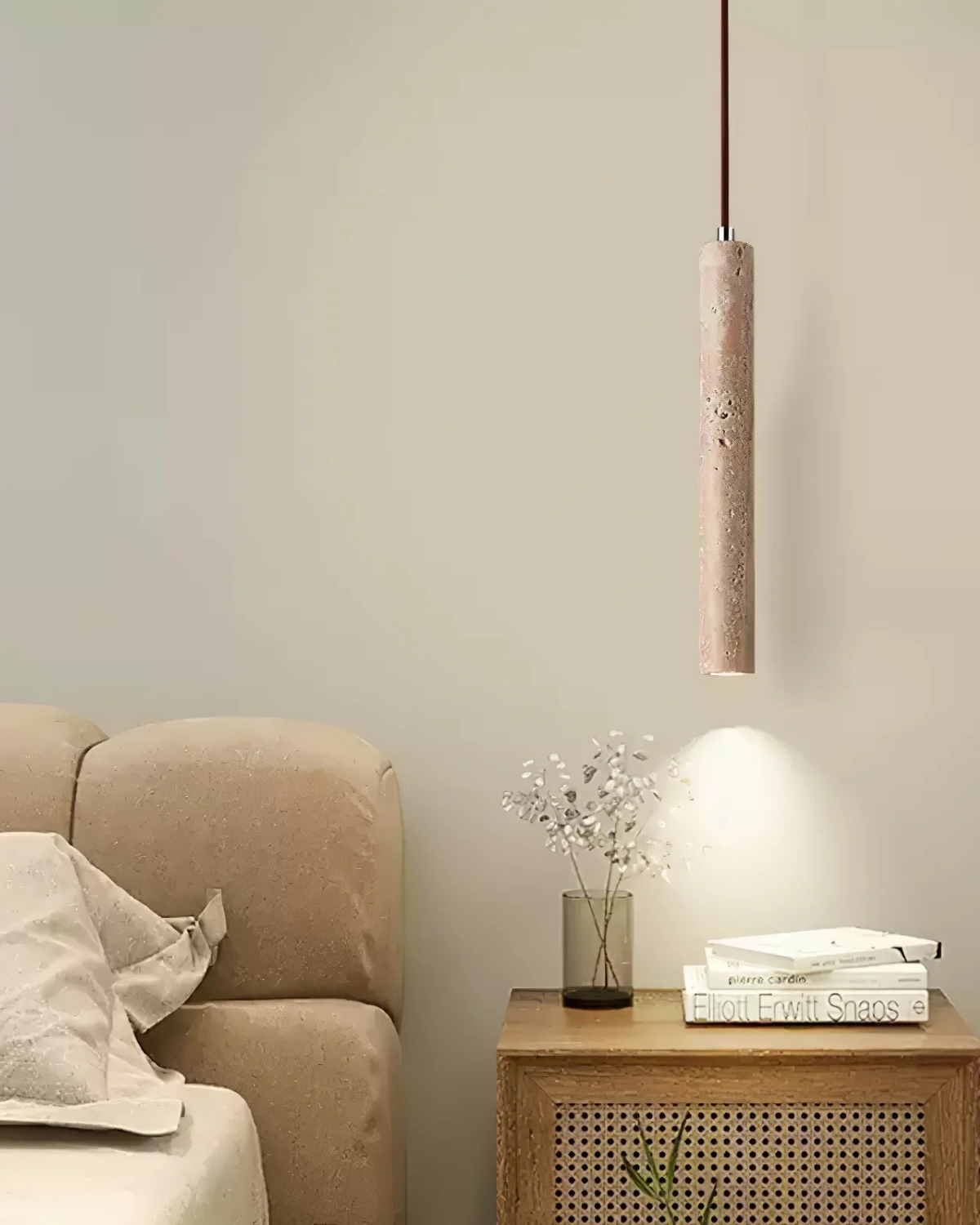 Schlanke Zylindrische Pendelleuchte