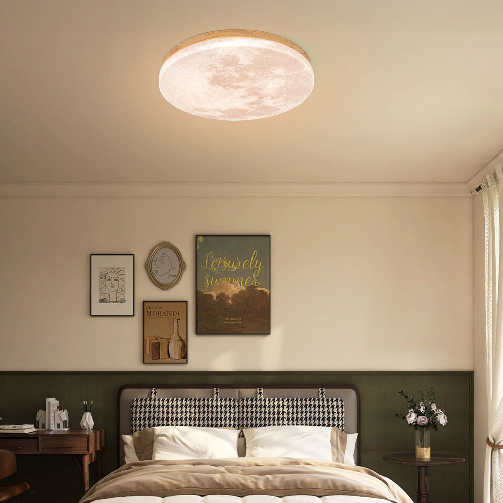Mond Runde LED Deckenleuchte