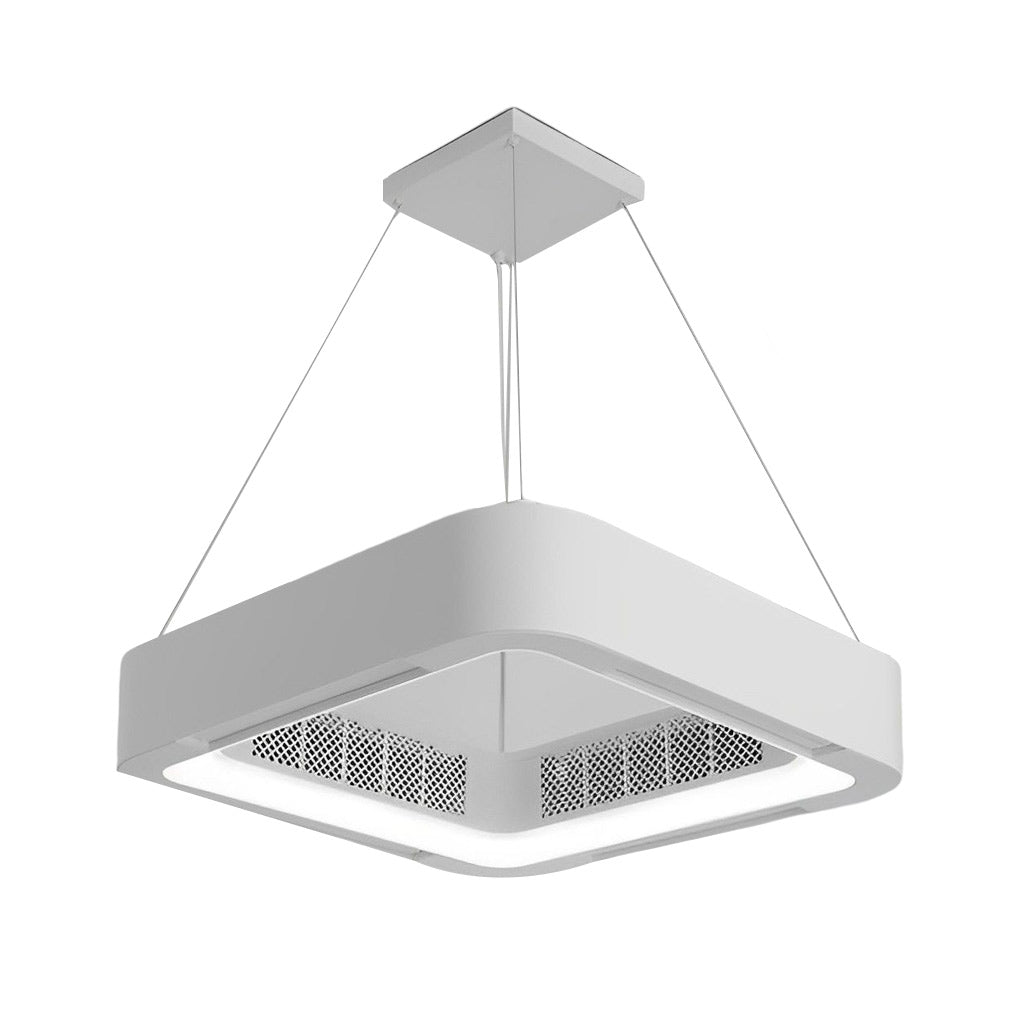 Quadratischer Hohlraum Integrierter Deckenventilator mit Licht