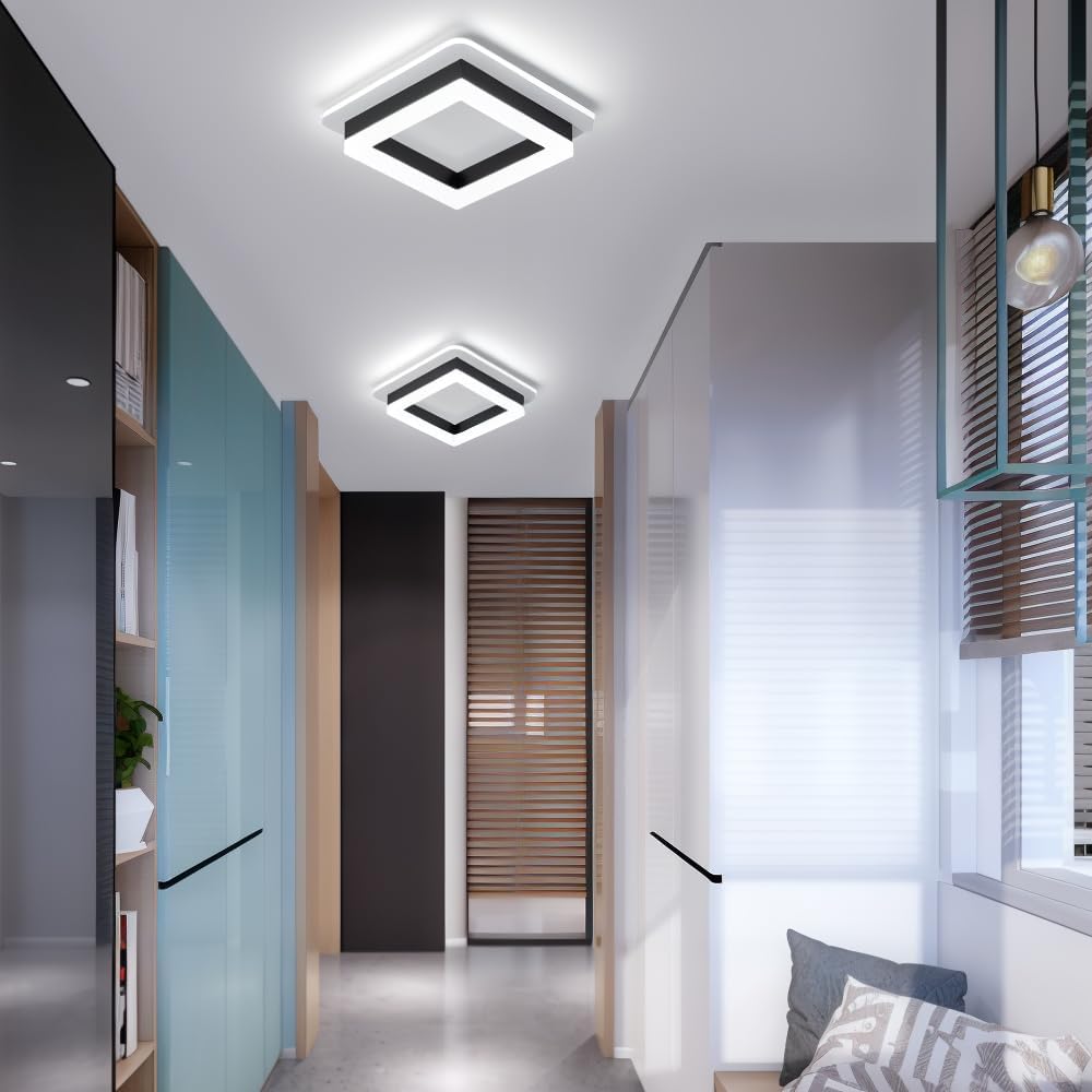 Quadratische Flur LED-Deckenleuchten