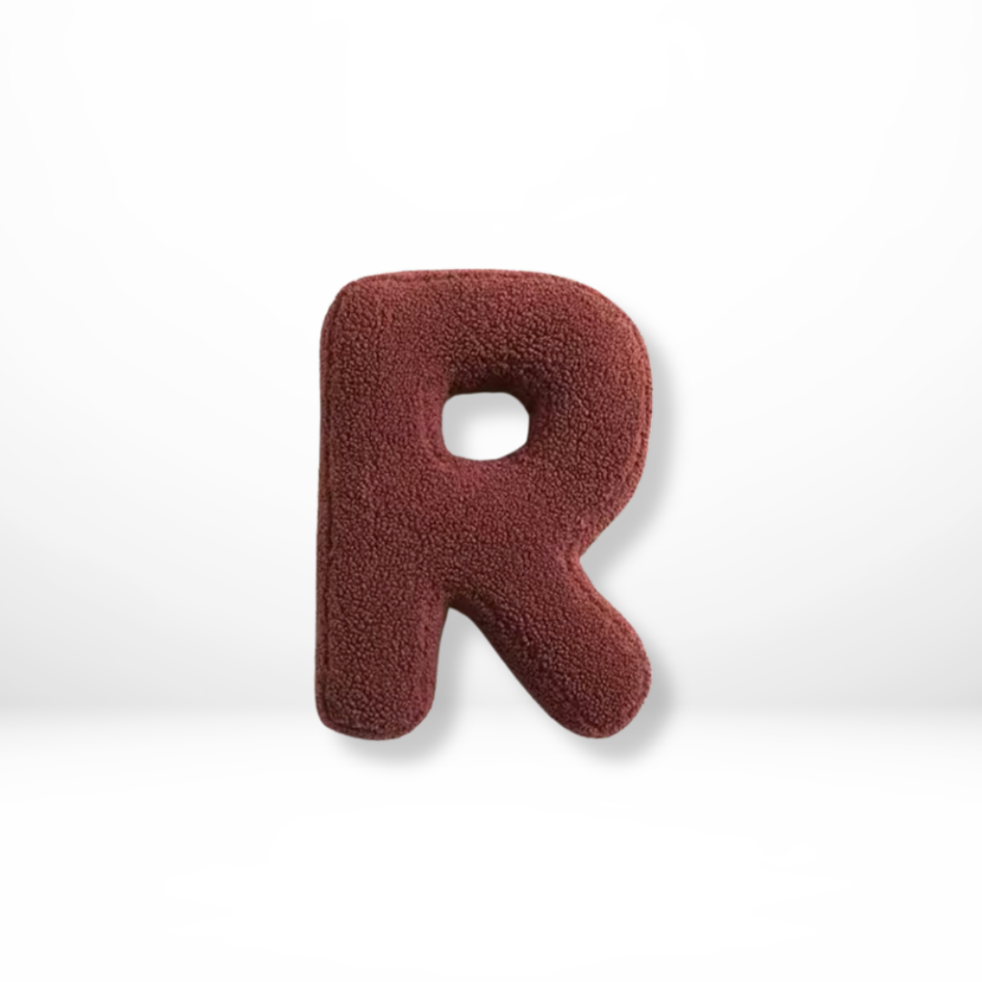 Alphabet Plüschkissen
