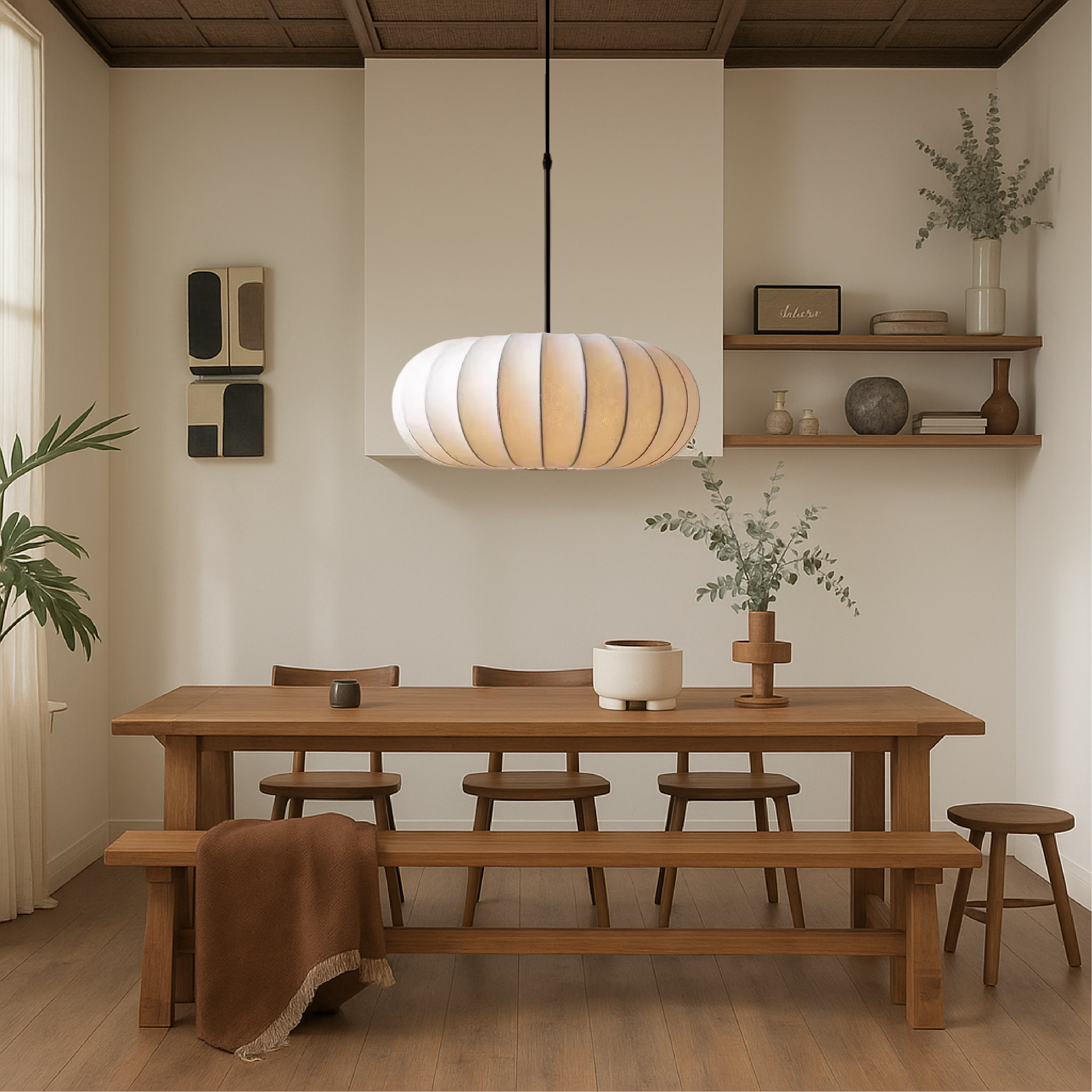 Kürbisförmige Pendelleuchte | LED