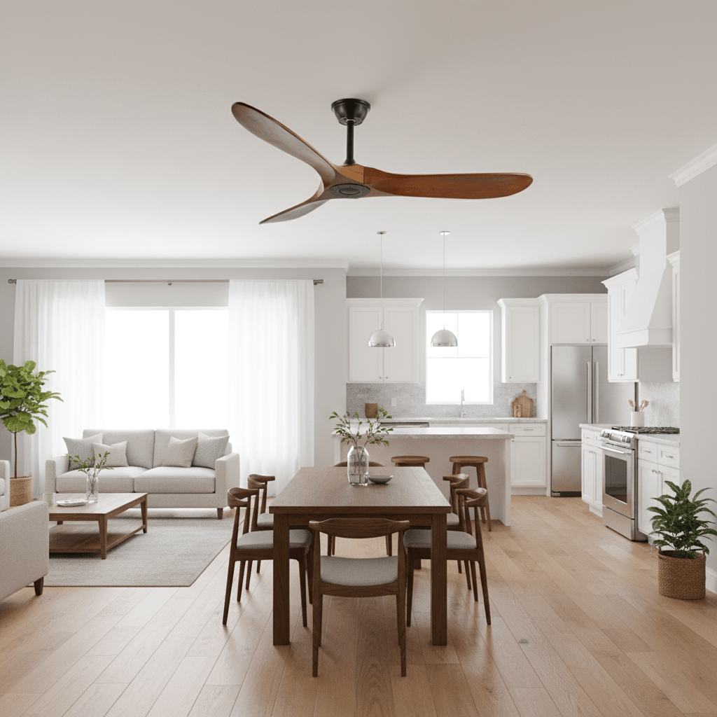 Aerodynamischer Deckenventilator für Innenräume