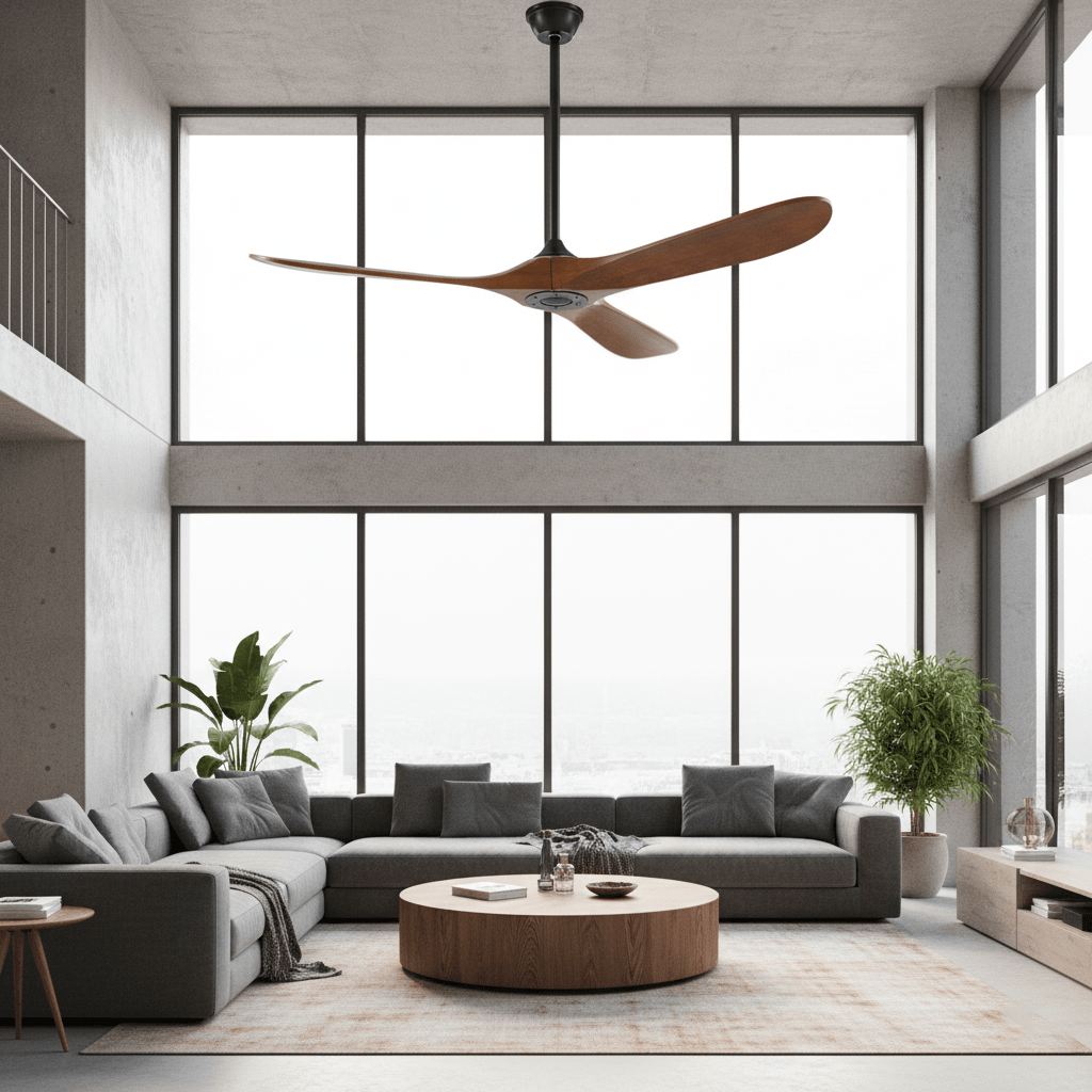 Aerodynamischer Deckenventilator für Innenräume