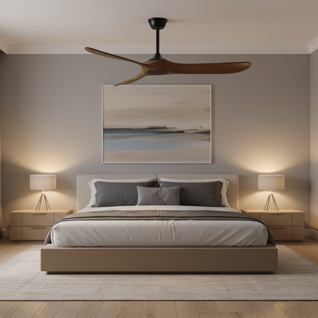 Aerodynamischer Deckenventilator für Innenräume