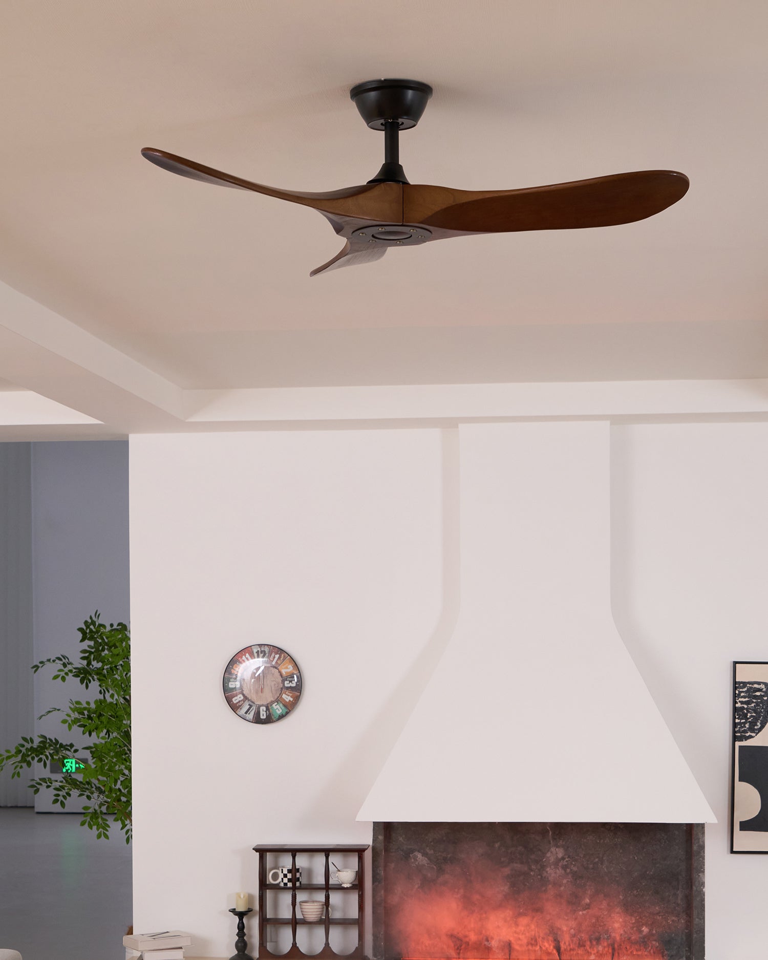 Aerodynamischer Deckenventilator für Innenräume
