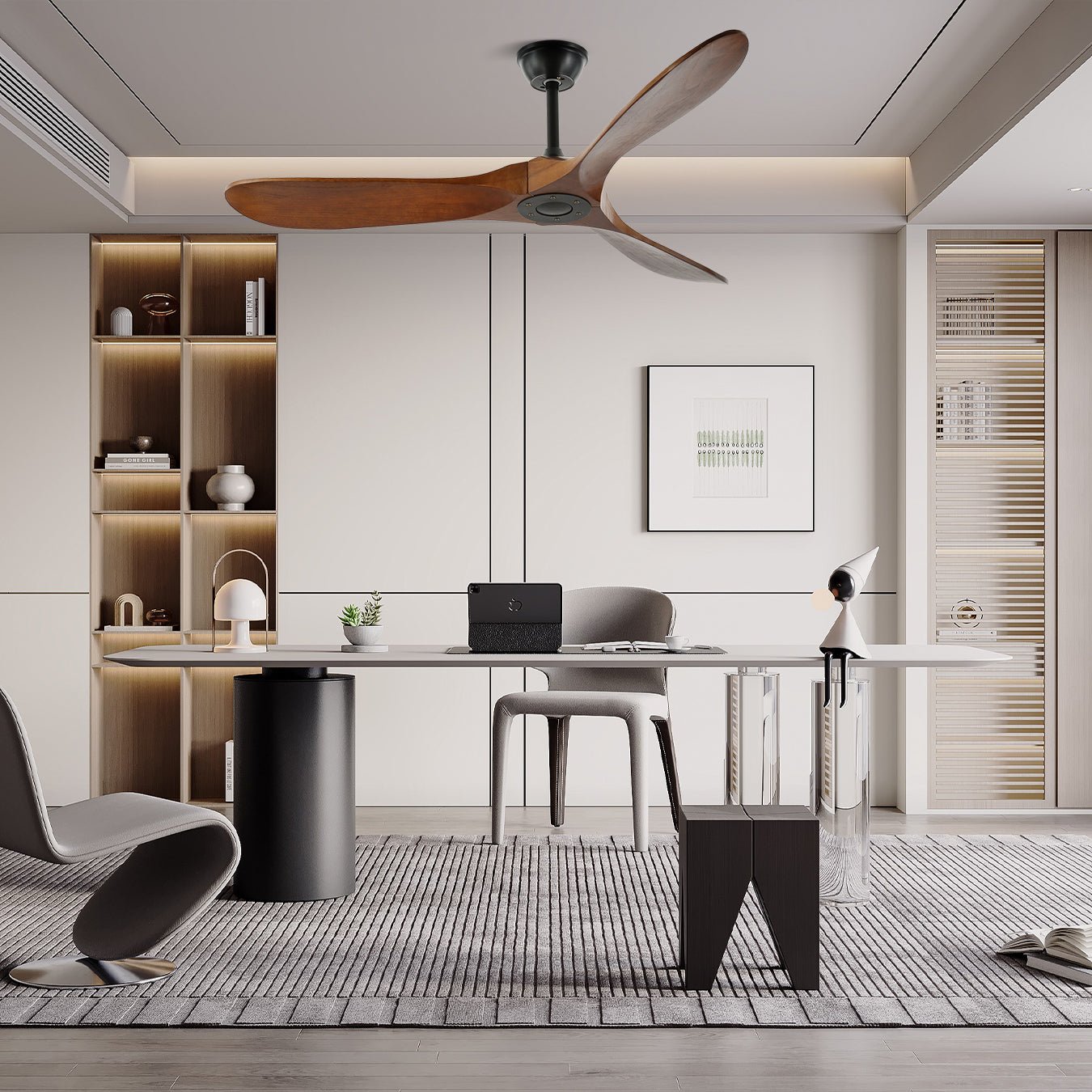 Aerodynamischer Deckenventilator für Innenräume