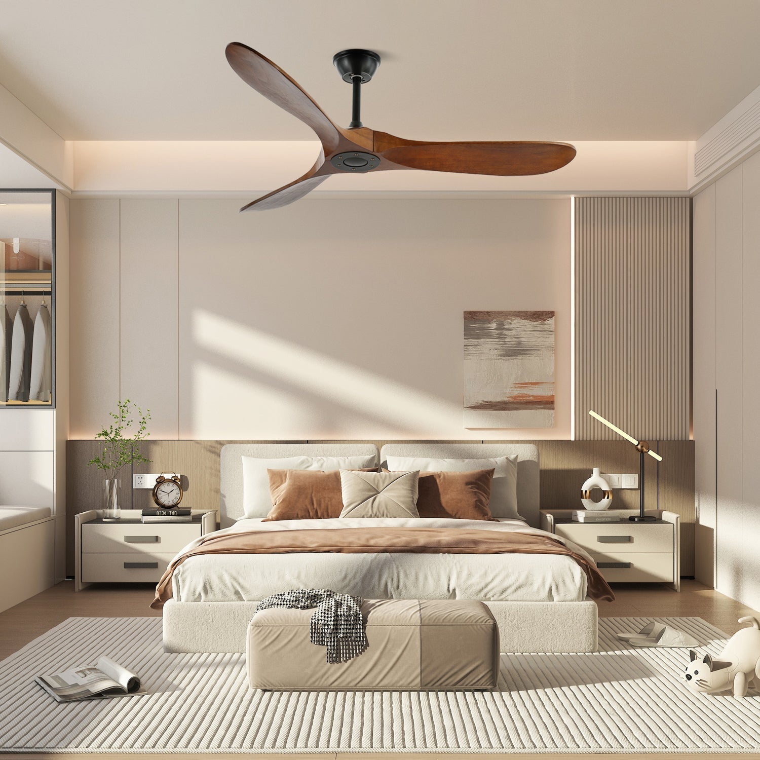 Aerodynamischer Deckenventilator für Innenräume