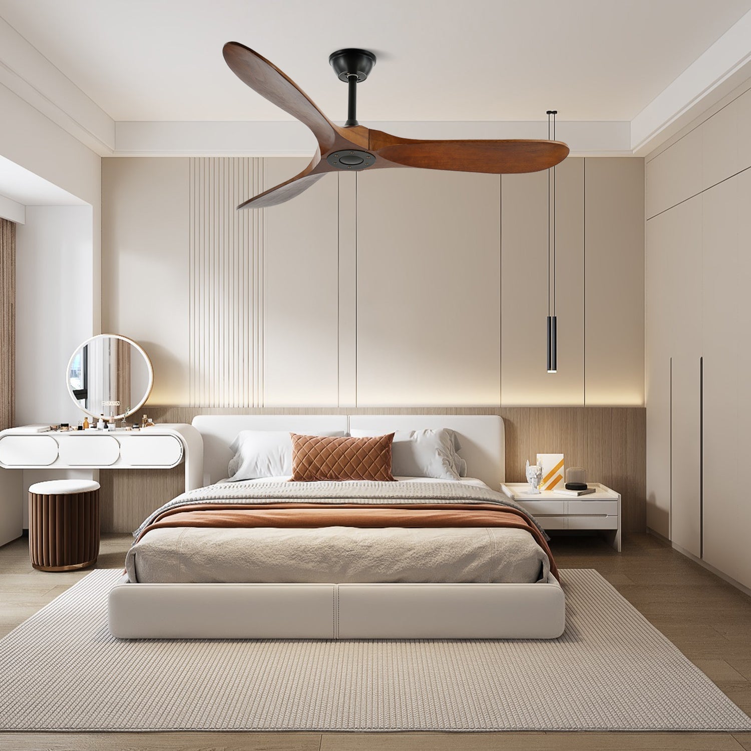 Aerodynamischer Deckenventilator für Innenräume