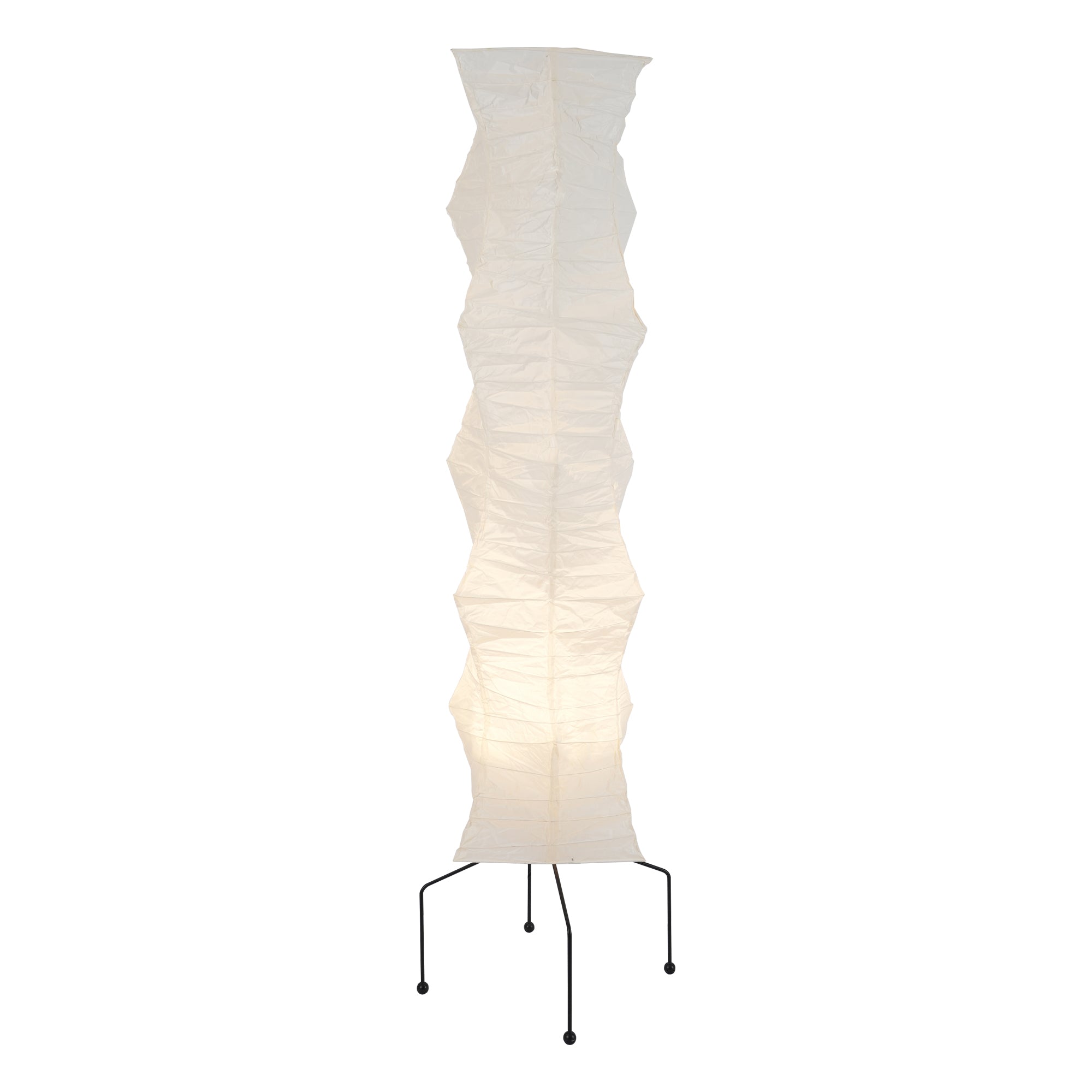Reispapier Stehlampe | Wohnzimmer