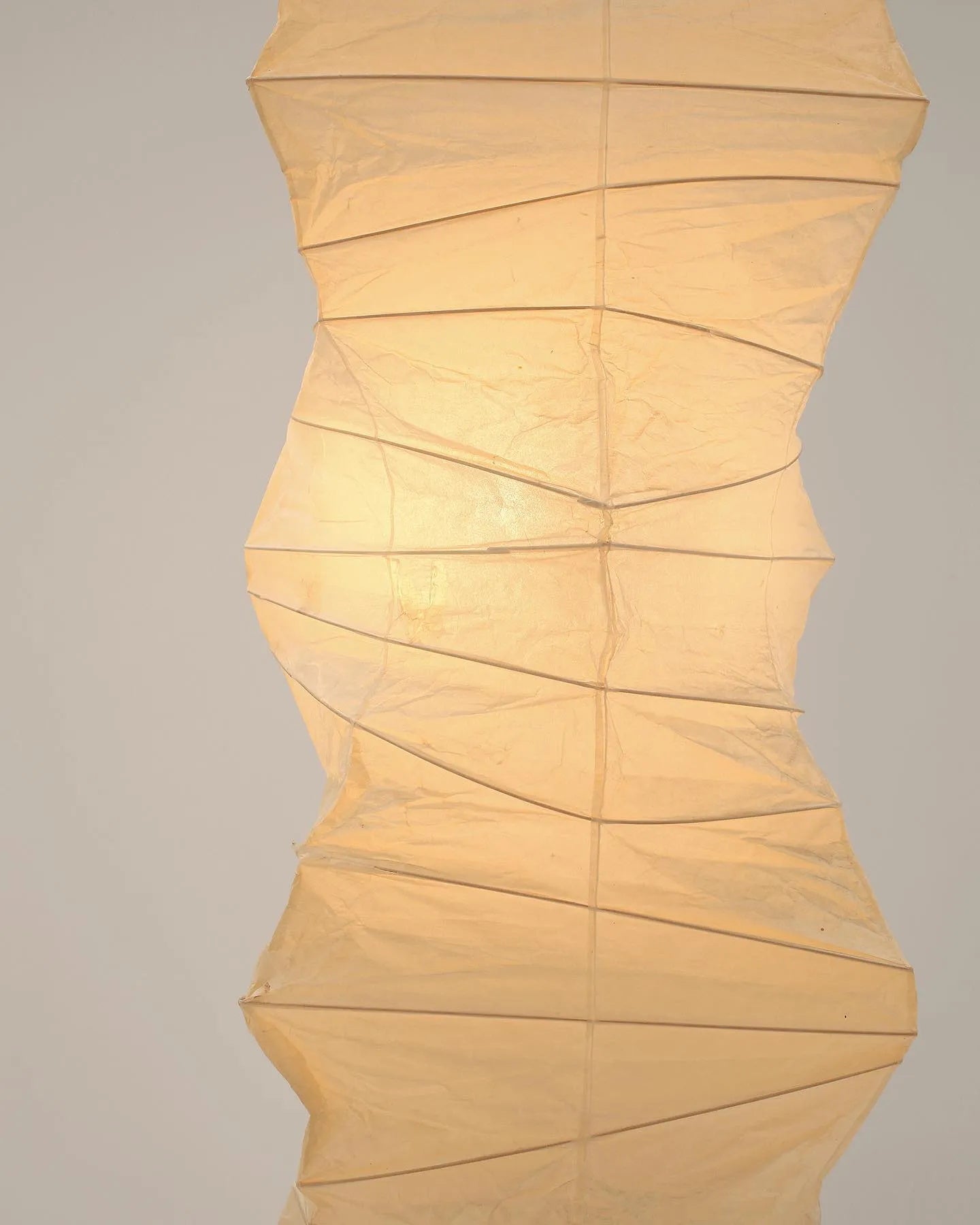 Reispapier Stehlampe | Wohnzimmer