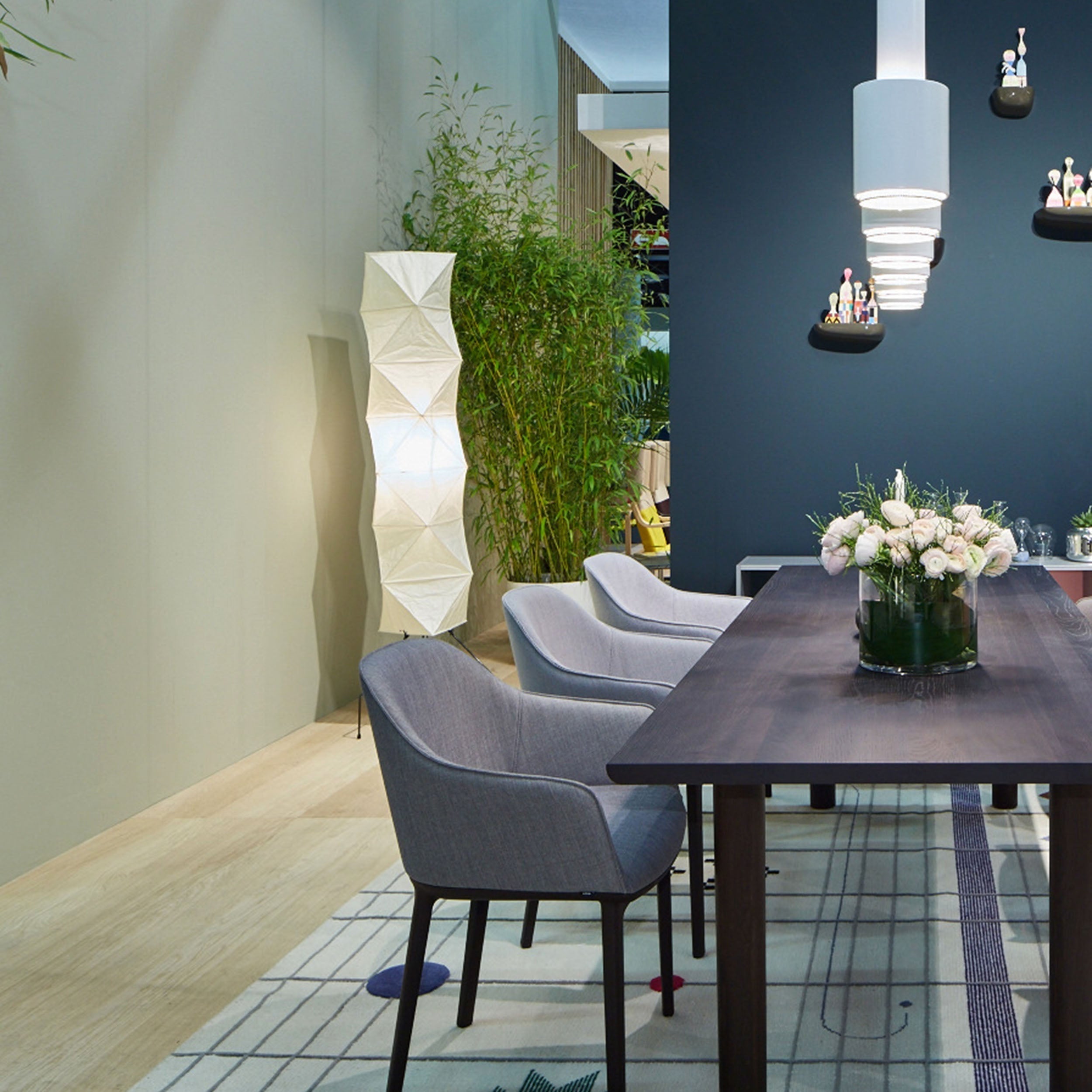 Reispapier Stehlampe | Wohnzimmer