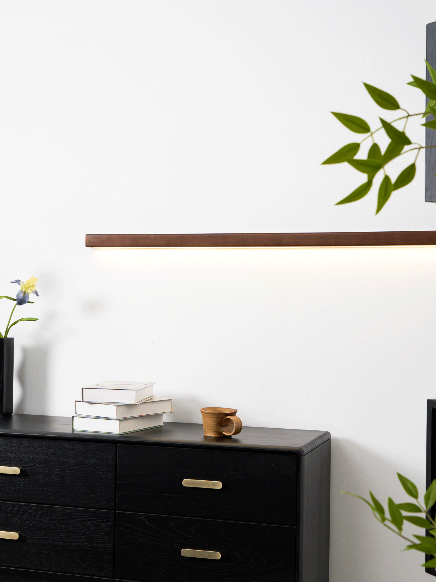 Wandleuchte LED mit linearem Design