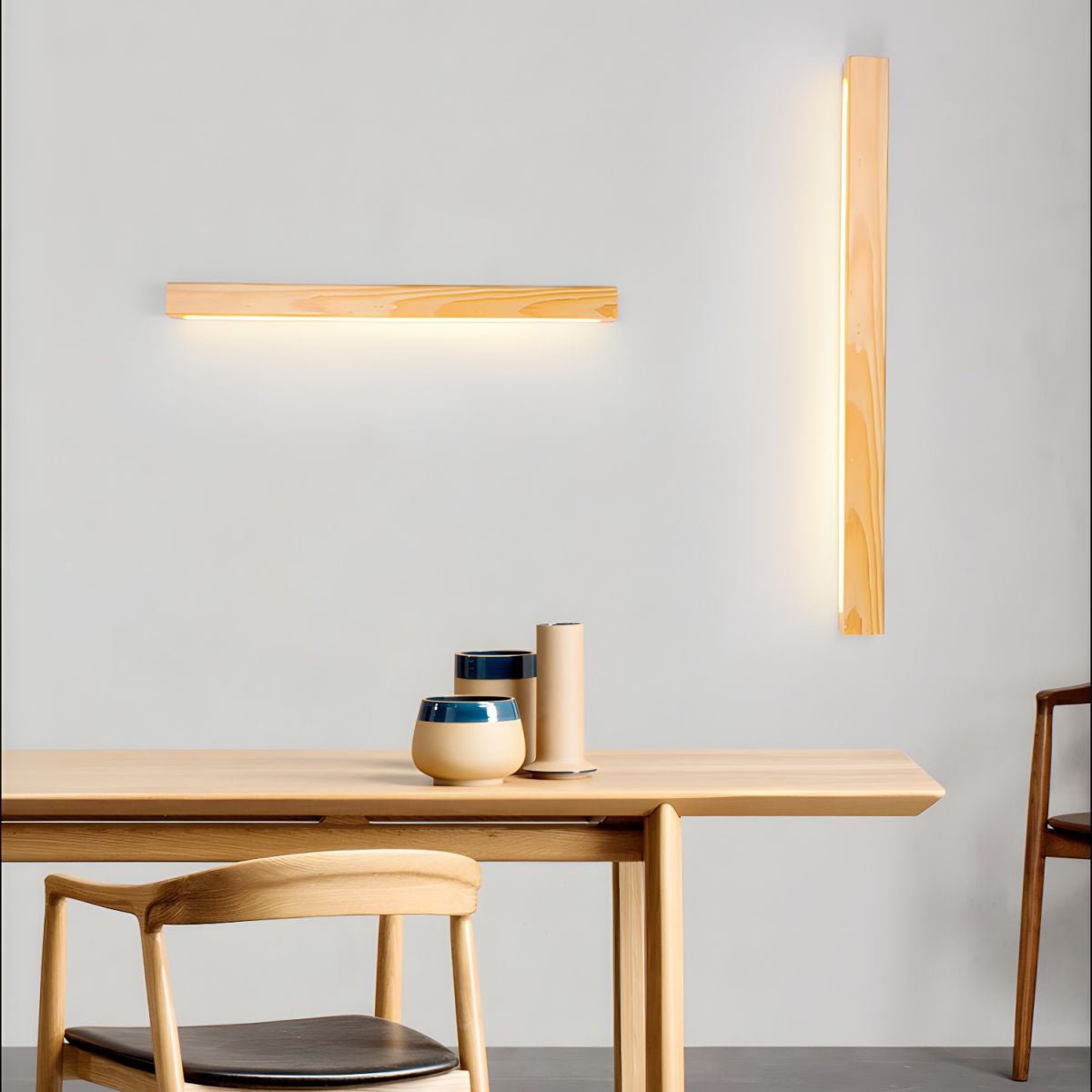 Wandleuchte LED mit linearem Design