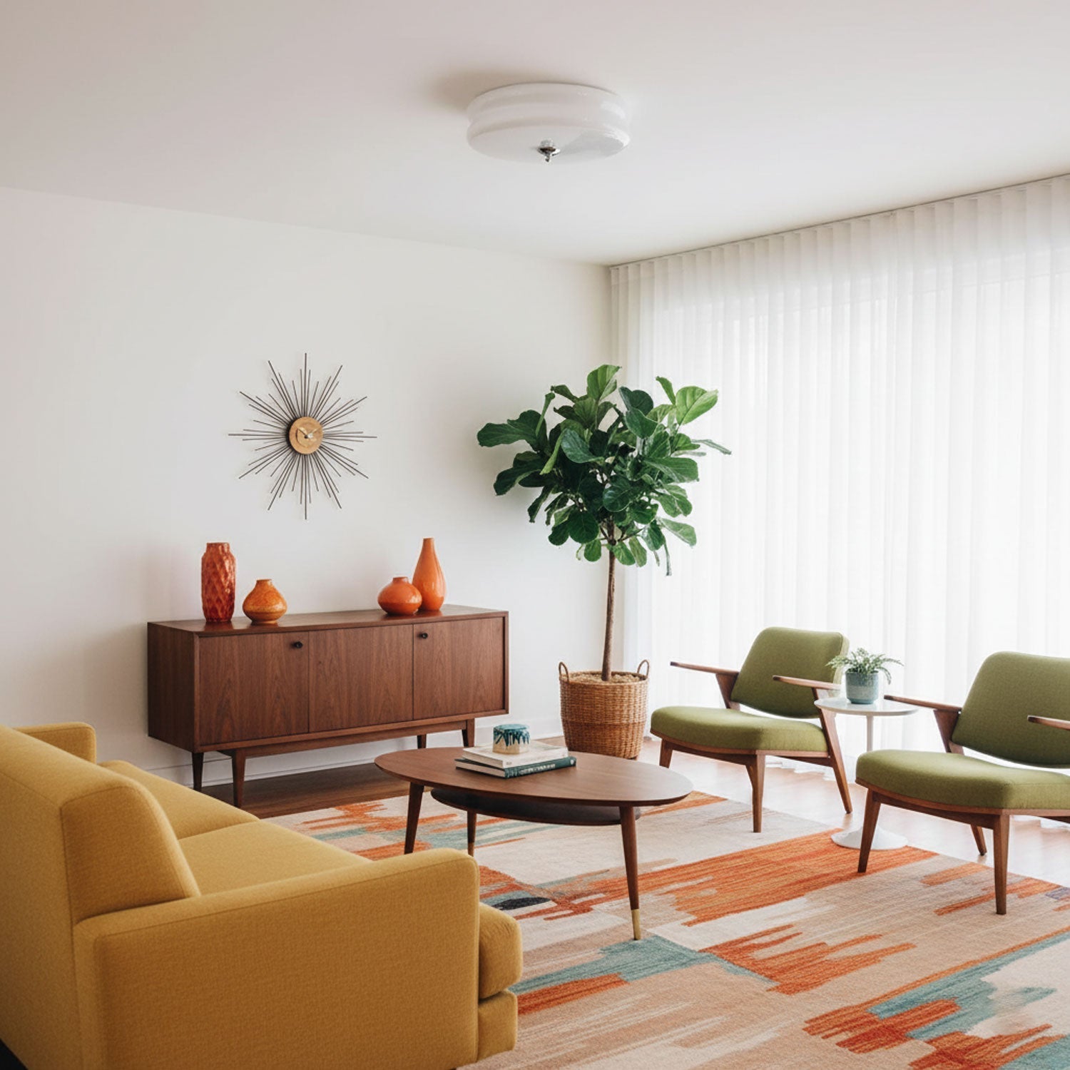 Deckenleuchte in Macaronform | LED