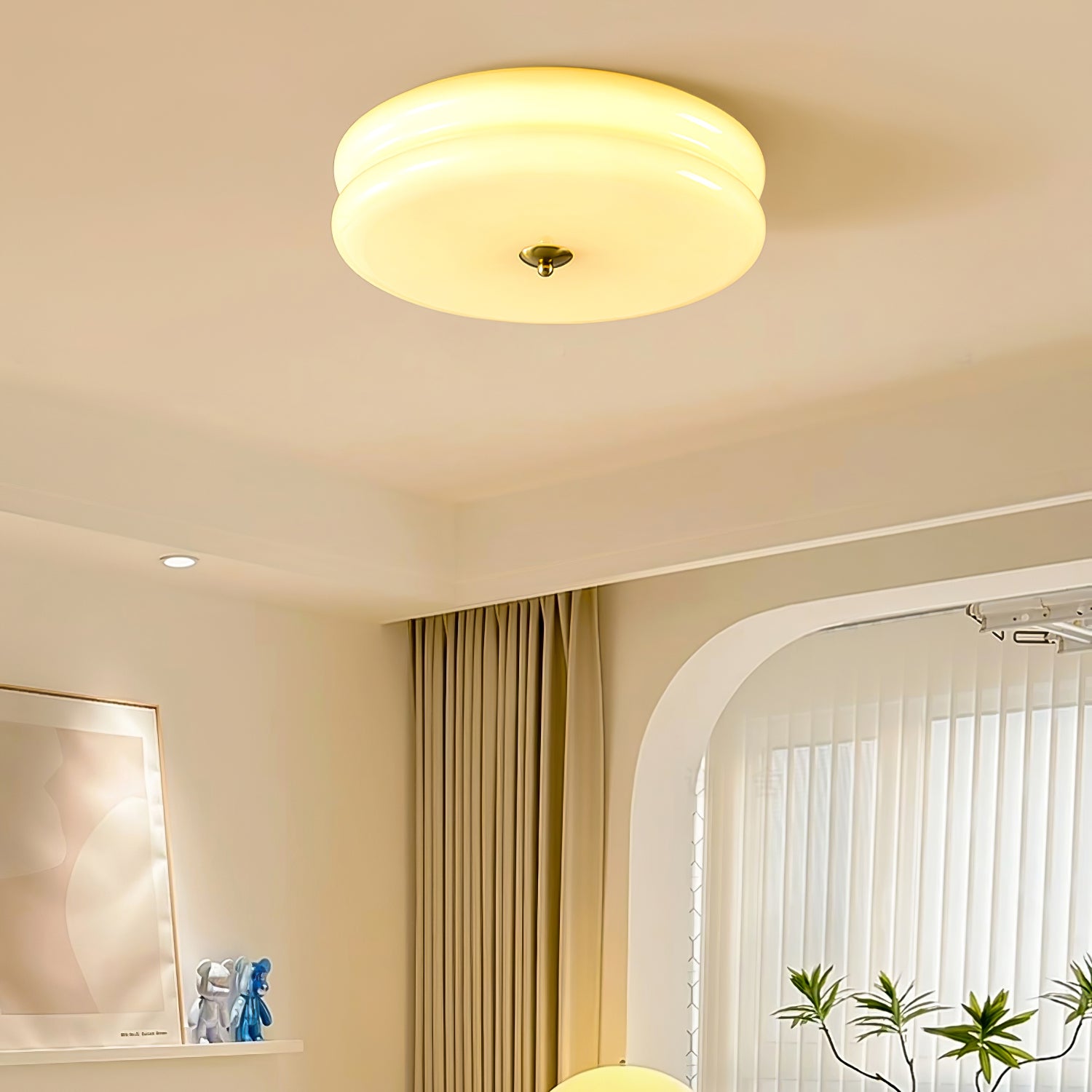 Deckenleuchte in Macaronform | LED