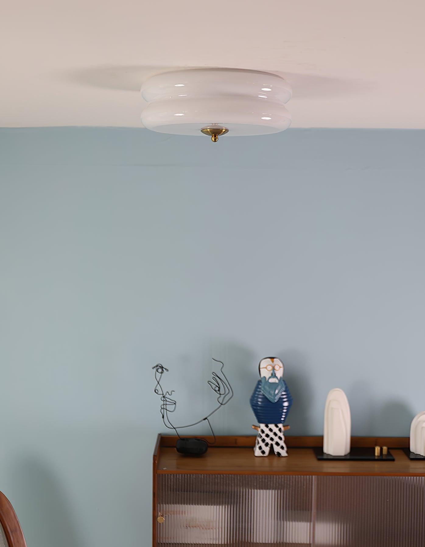Deckenleuchte in Macaronform | LED