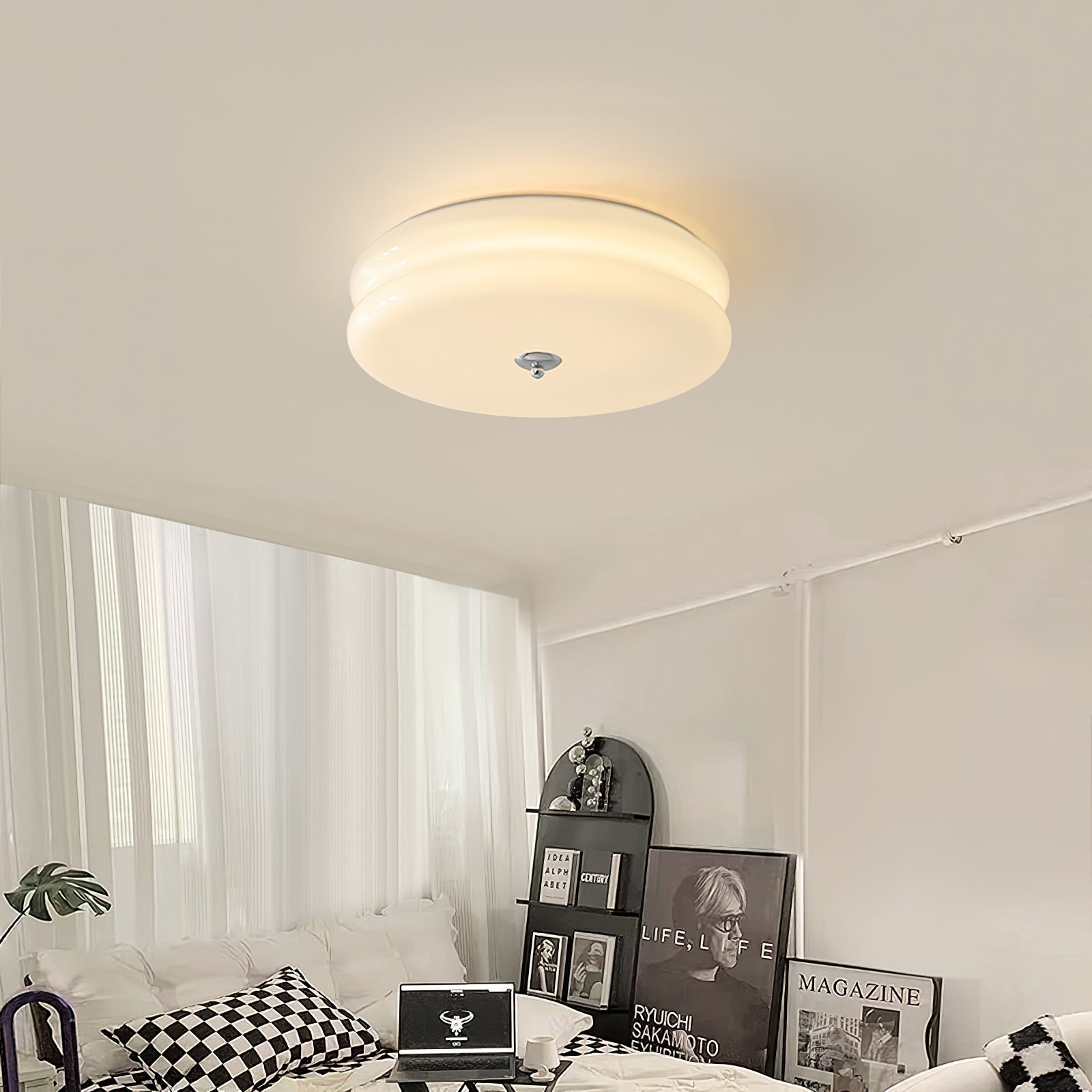 Deckenleuchte in Macaronform | LED
