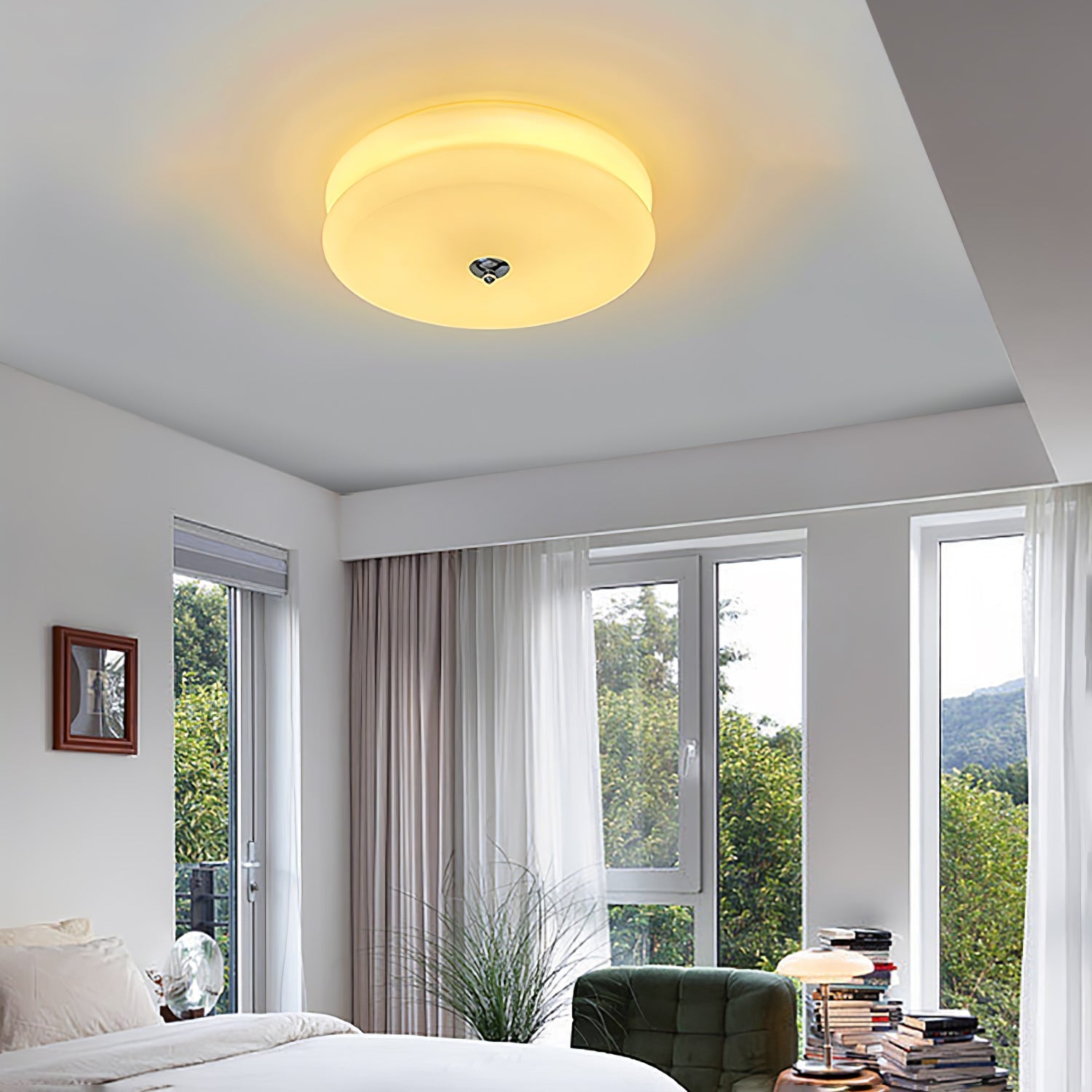Deckenleuchte in Macaronform | LED