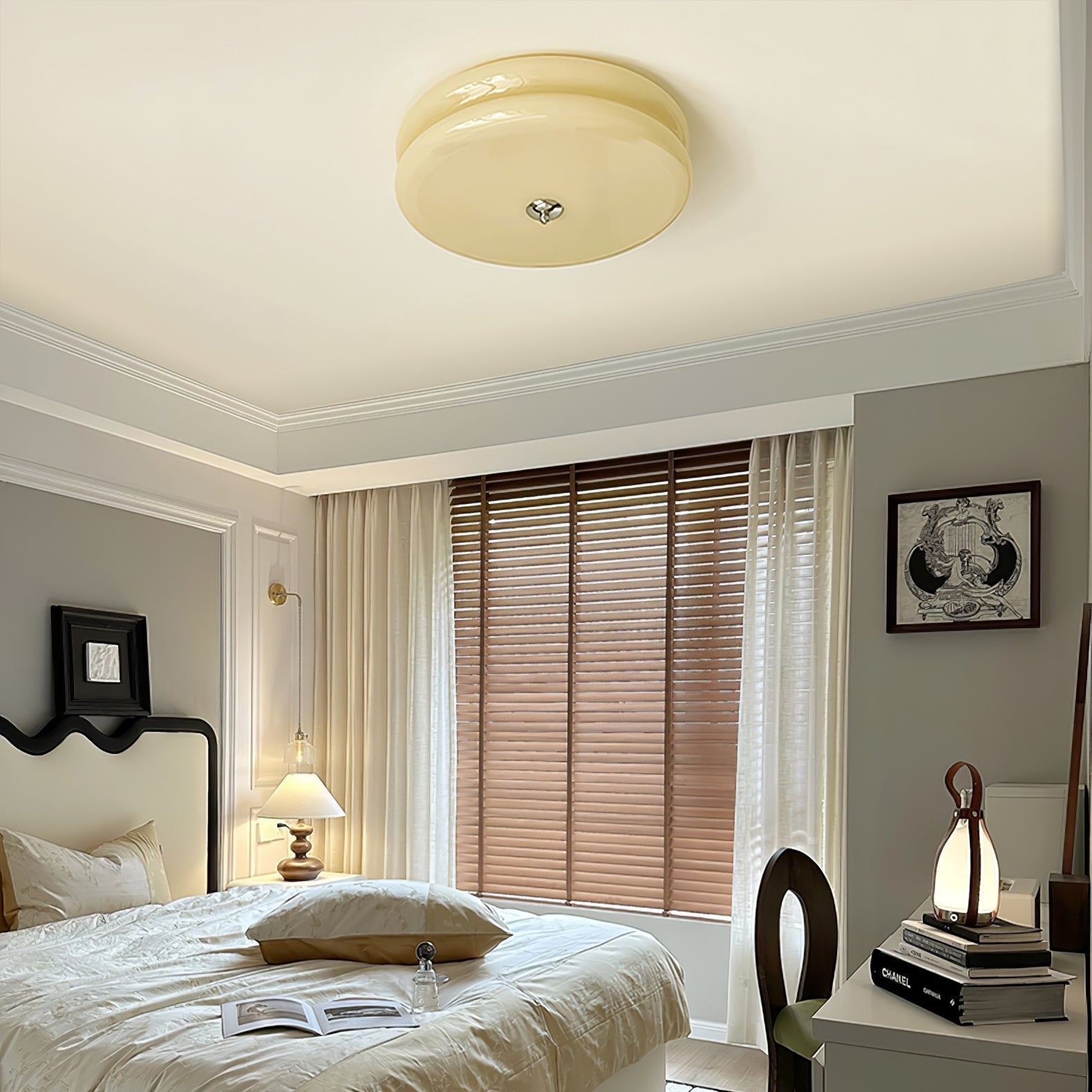 Deckenleuchte in Macaronform | LED