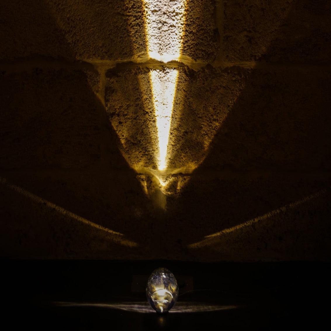 Ovale Kristall Tischleuchte | LED