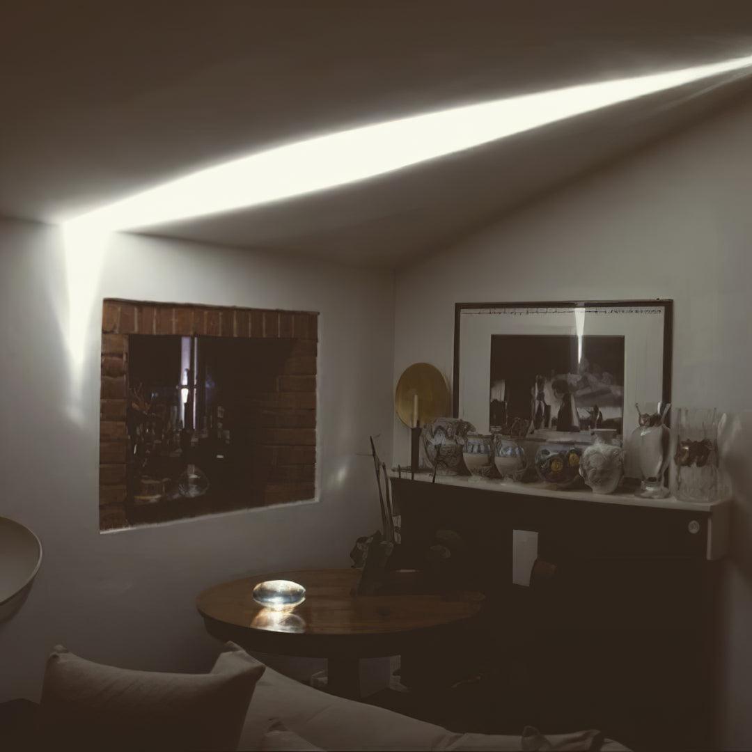 Ovale Kristall Tischleuchte | LED