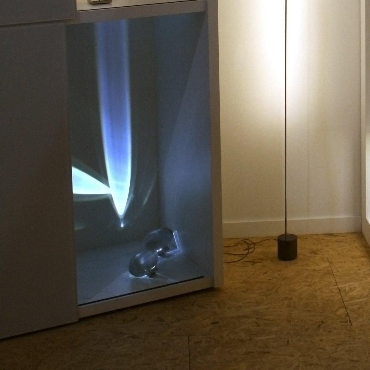 Ovale Kristall Tischleuchte | LED