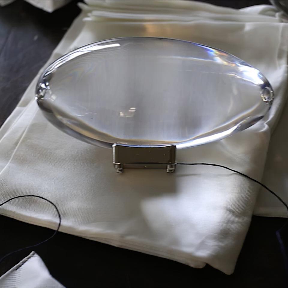 Ovale Kristall Tischleuchte | LED
