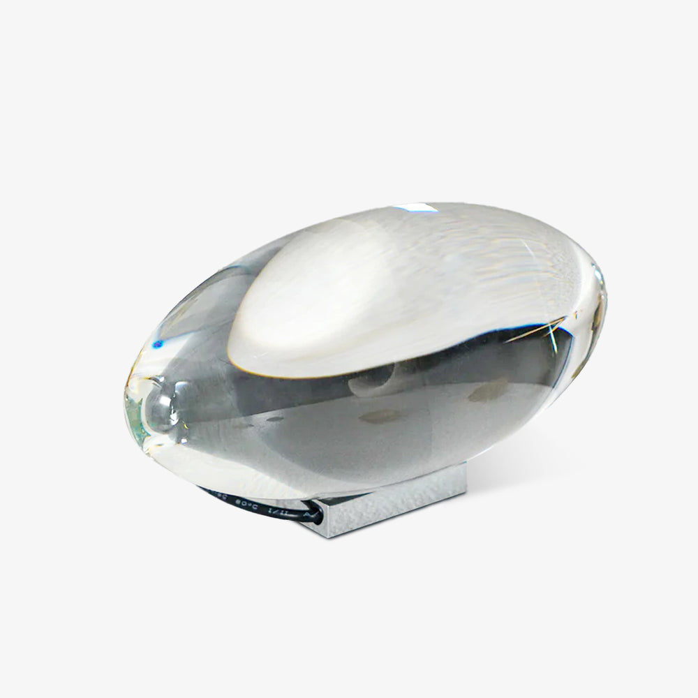 Ovale Kristall Tischleuchte | LED