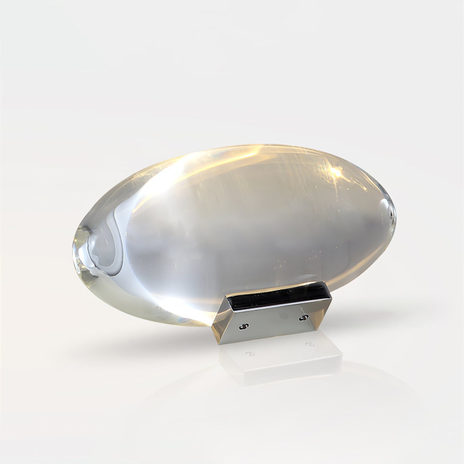 Ovale Kristall Tischleuchte | LED