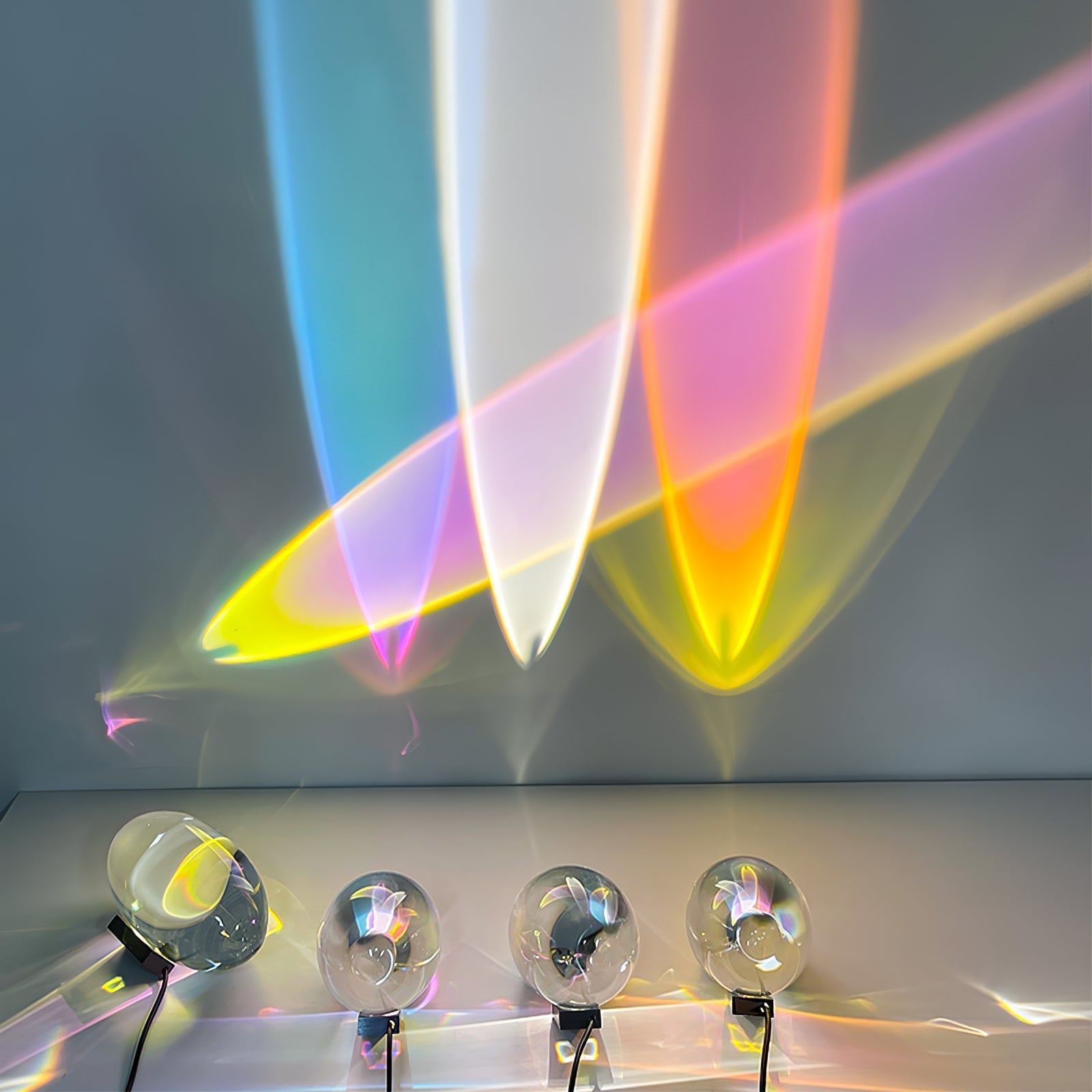 Ovale Kristall Tischleuchte | LED
