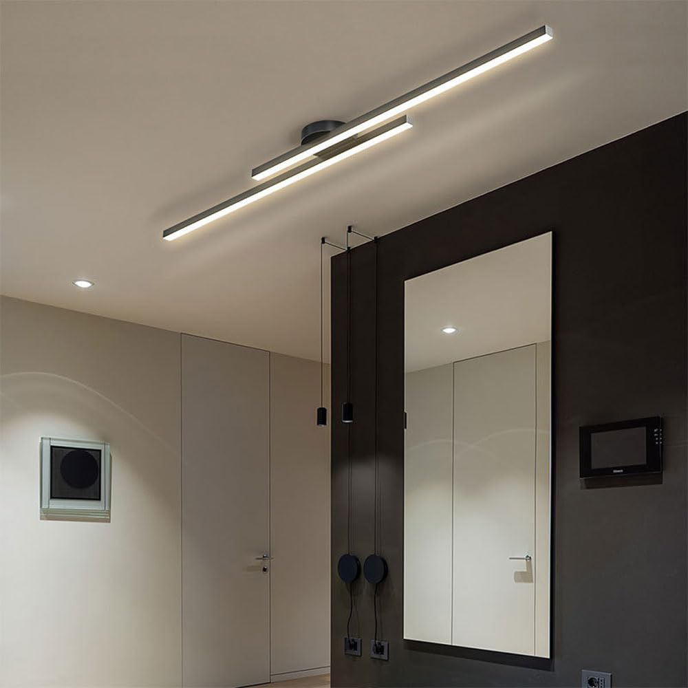 Lange LED-Deckenleuchte