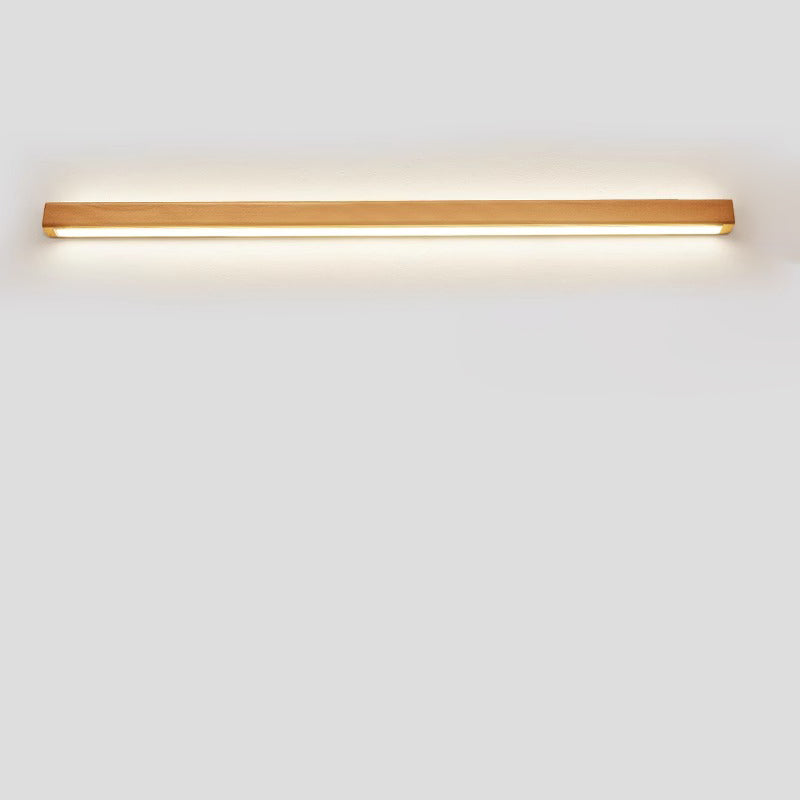Lineare, symmetrische, rechteckige Wandleuchte