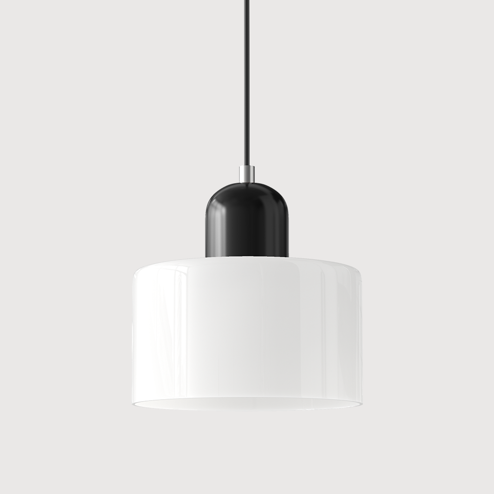 Pendelleuchte aus farbigem Glas | LED