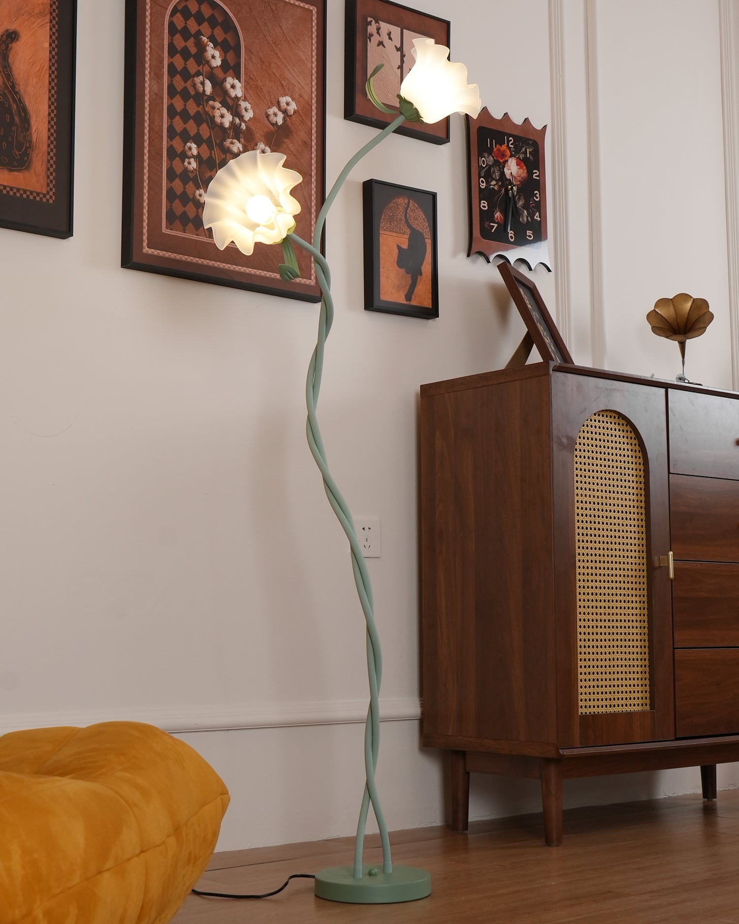 Blumen-Stehlampe Für Zuhause | LED