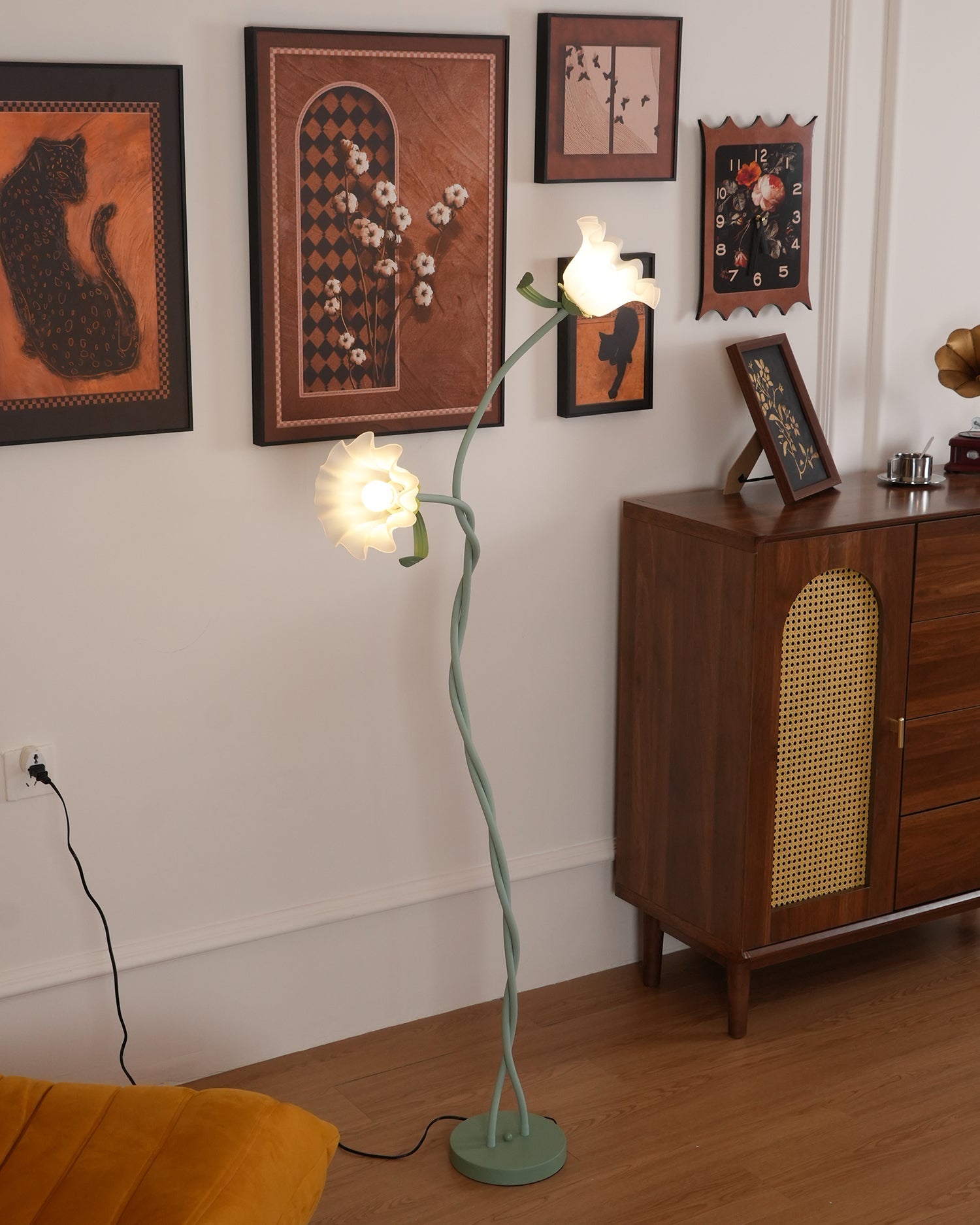 Blumen-Stehlampe Für Zuhause | LED