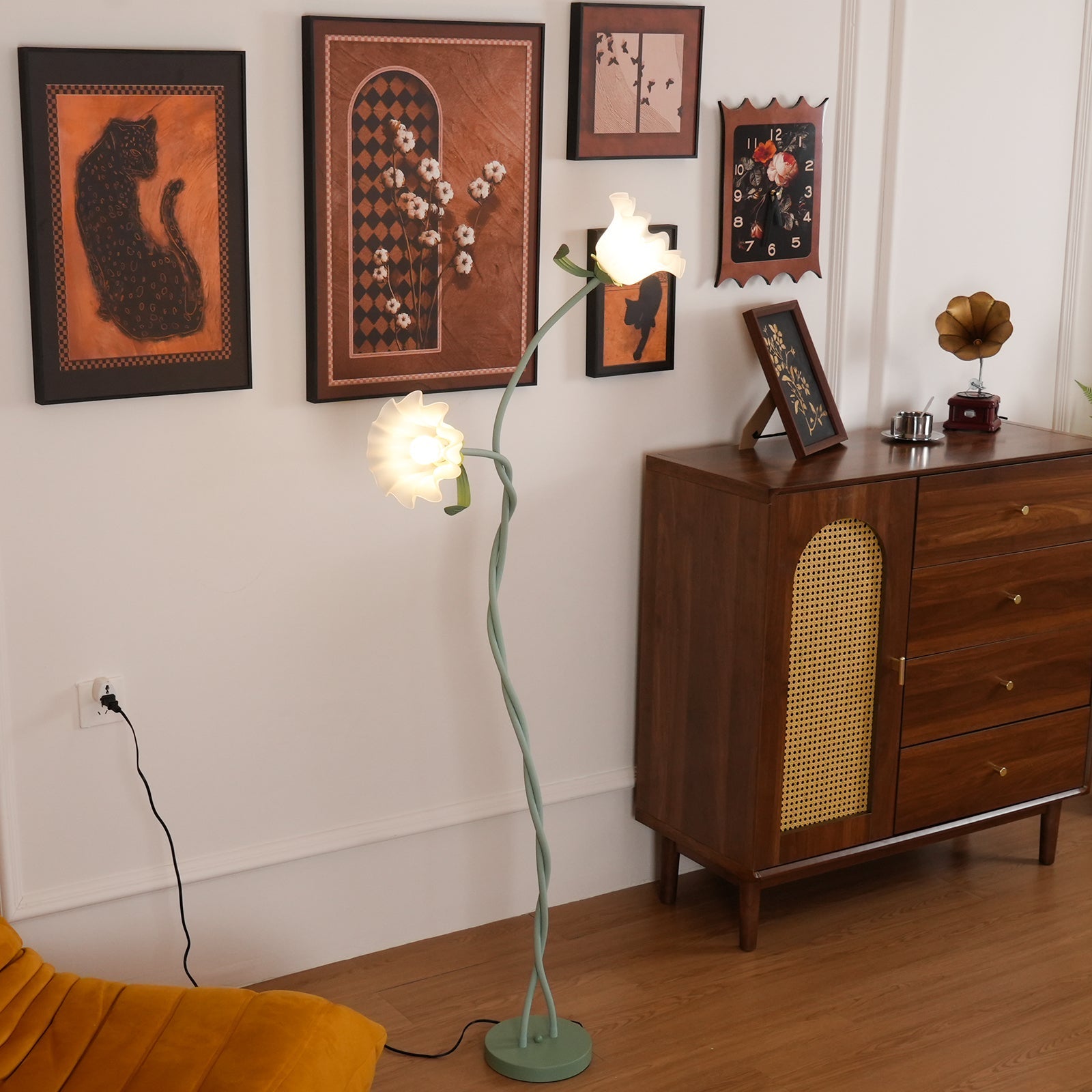 Blumen-Stehlampe Für Zuhause | LED
